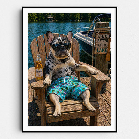 French Bulldog - Life At The Lake 2