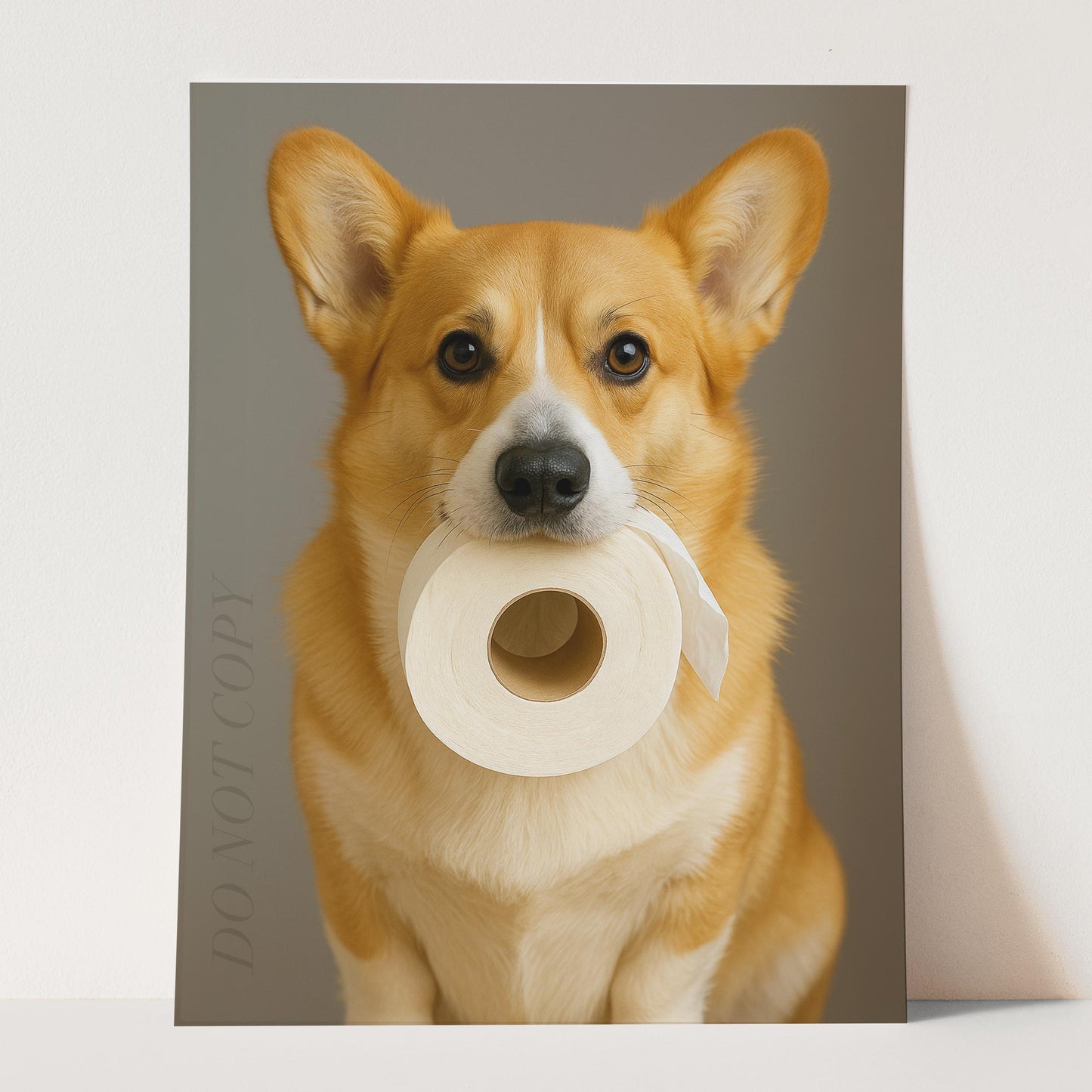 Corgi Dog Toilet Paper