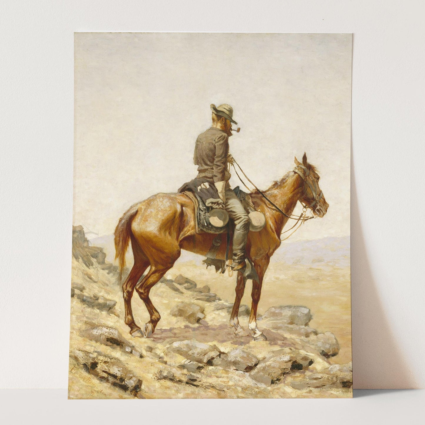 The Lookout by Frederic Remington