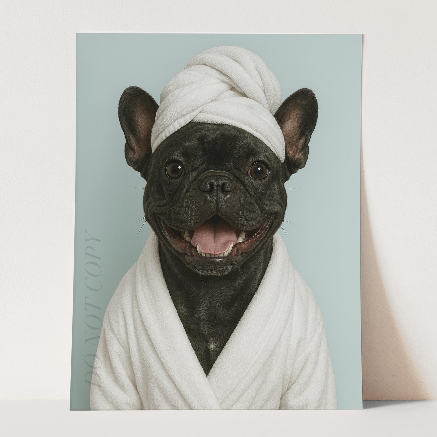 French Bulldog Bath Towel