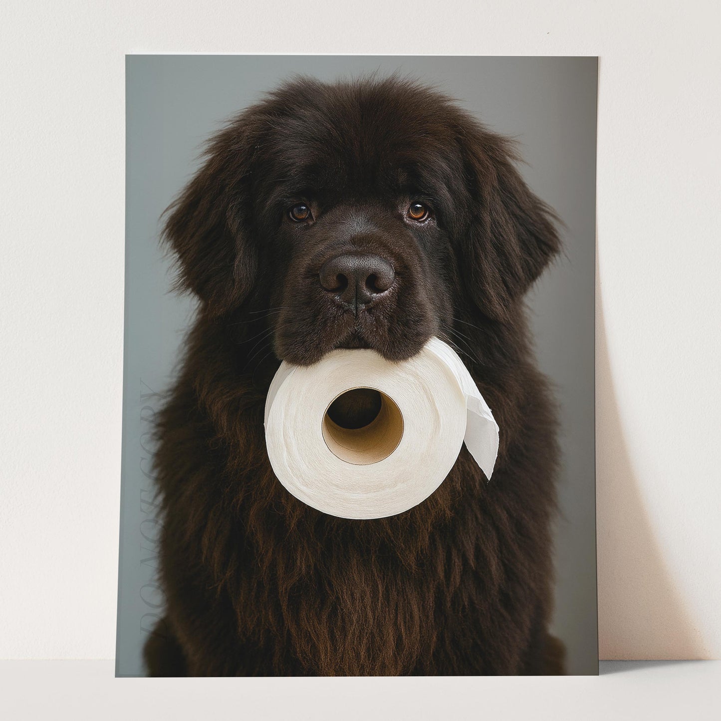 Newfoundland Dog Toilet Paper