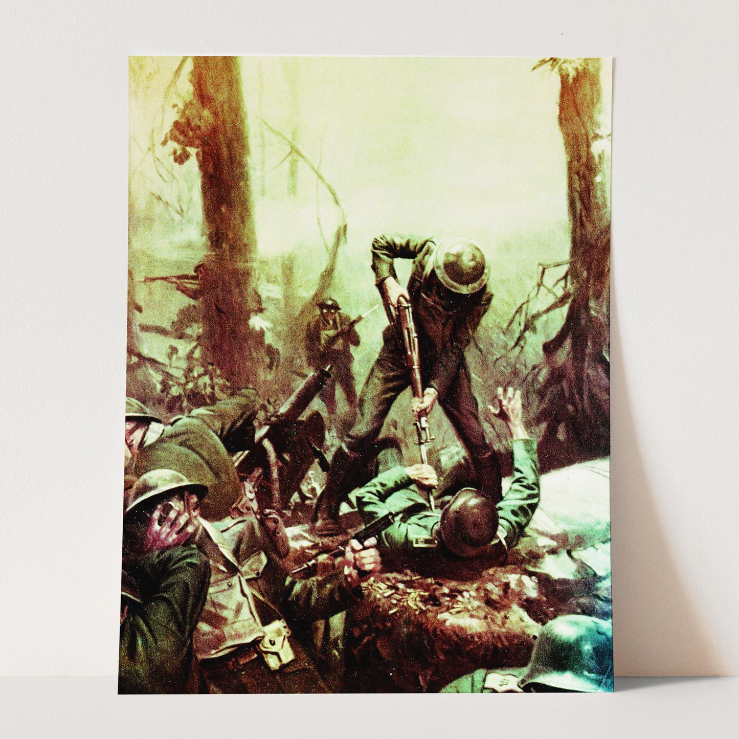 American Marines In The Battle of Belleau Wood, June 1918 World War 1
