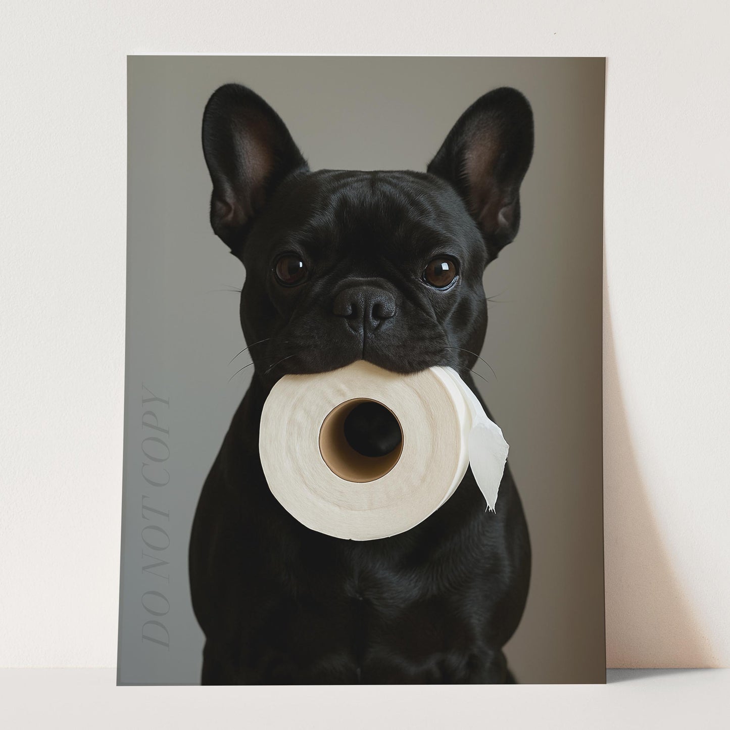 French Bulldog Toilet Paper