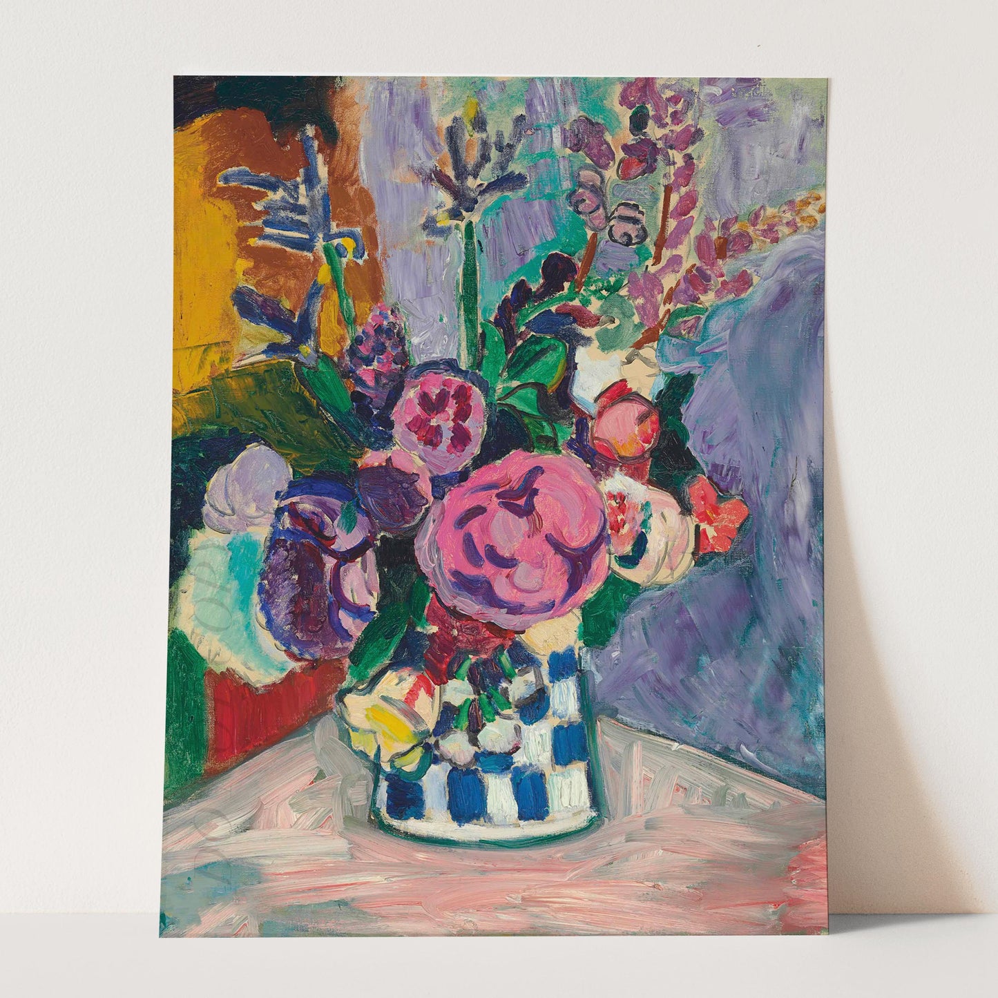 Les Pivoines - Still Life of Peonies in a Vase 1907 by Henri Matisse