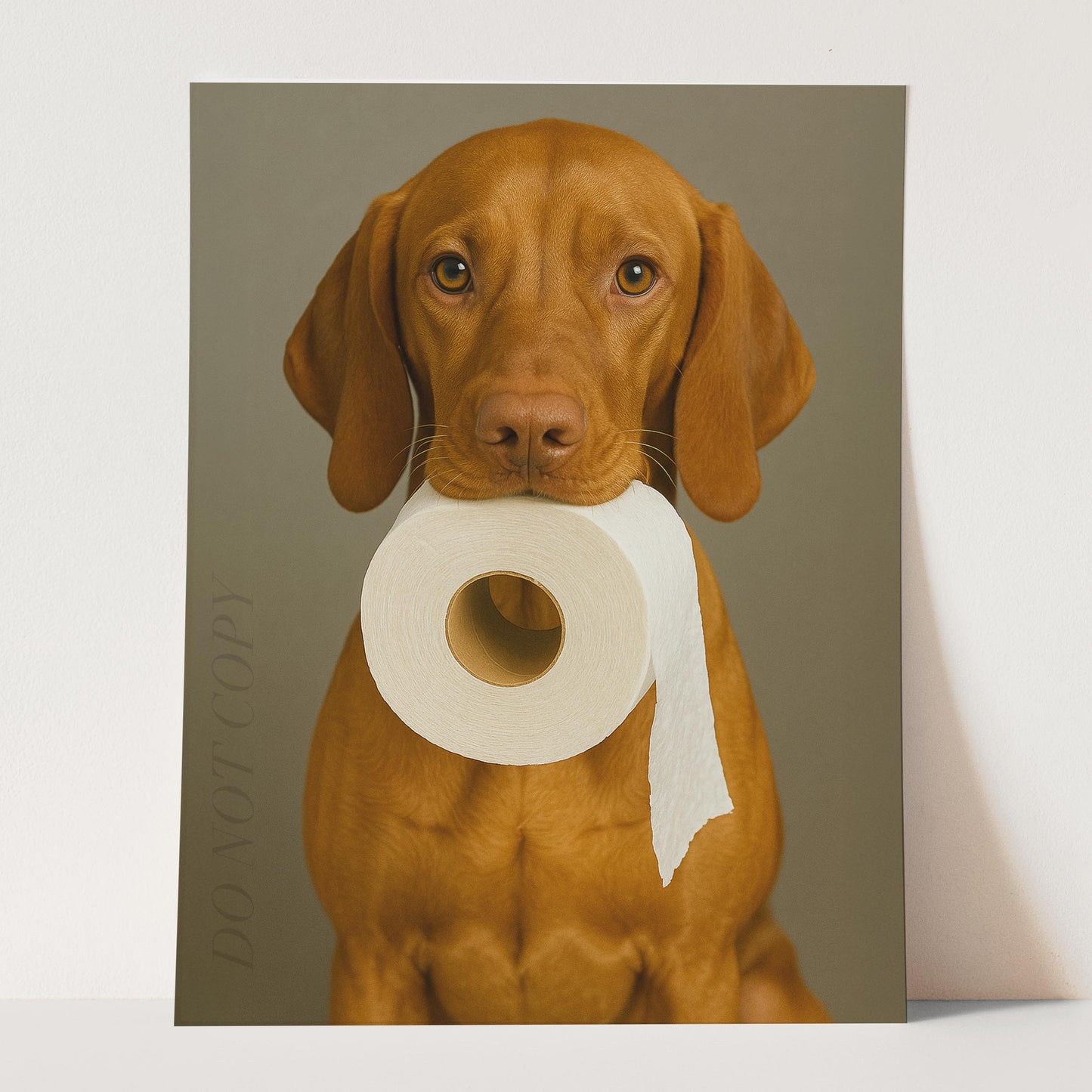 Vizsla Dog Toilet Paper