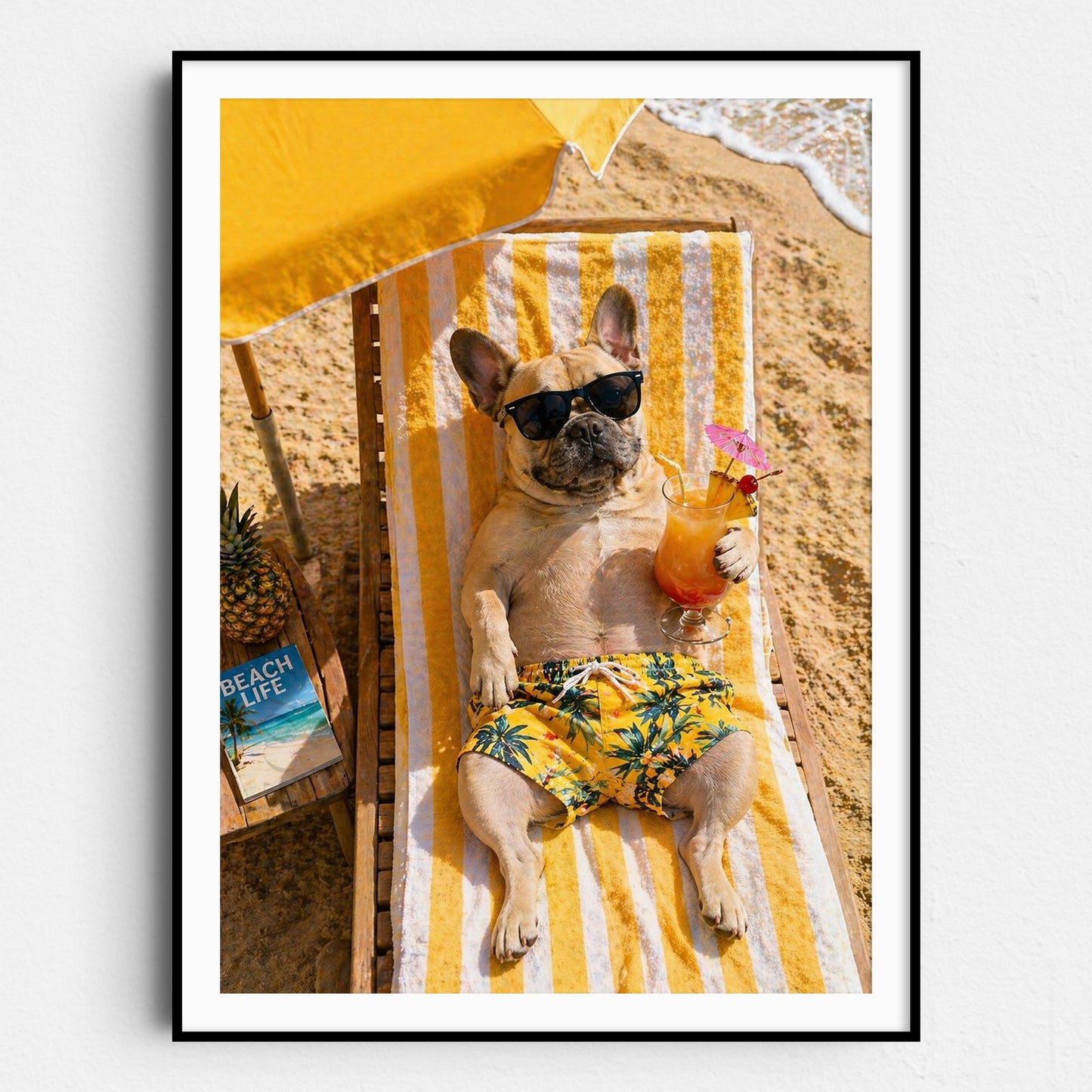 French Bulldog - Beach Life