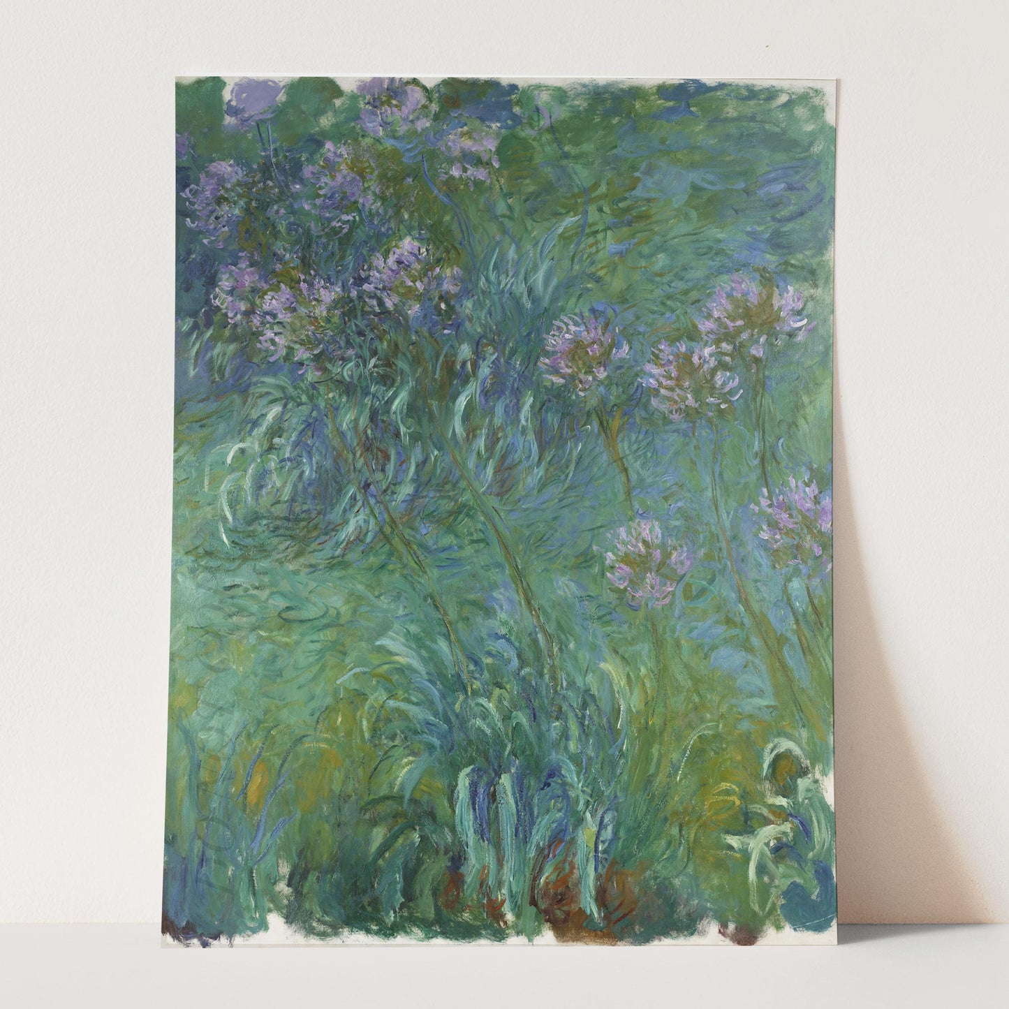 Agapanthus (1914) by Claude Monet