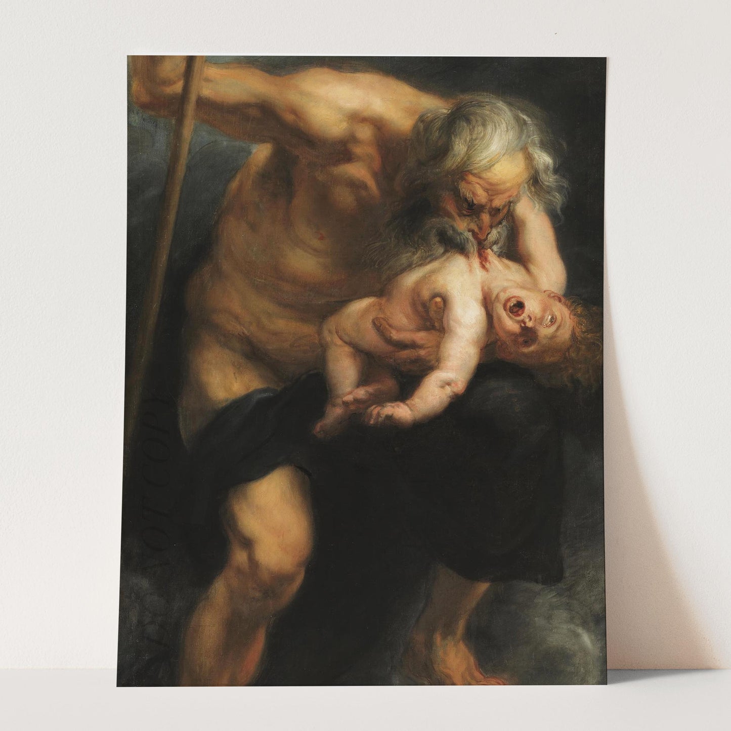 Saturn Devouring His Son by Peter Paul Rubens