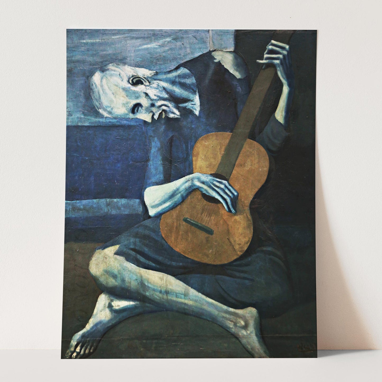 Old Guitarist by Pablo Picasso