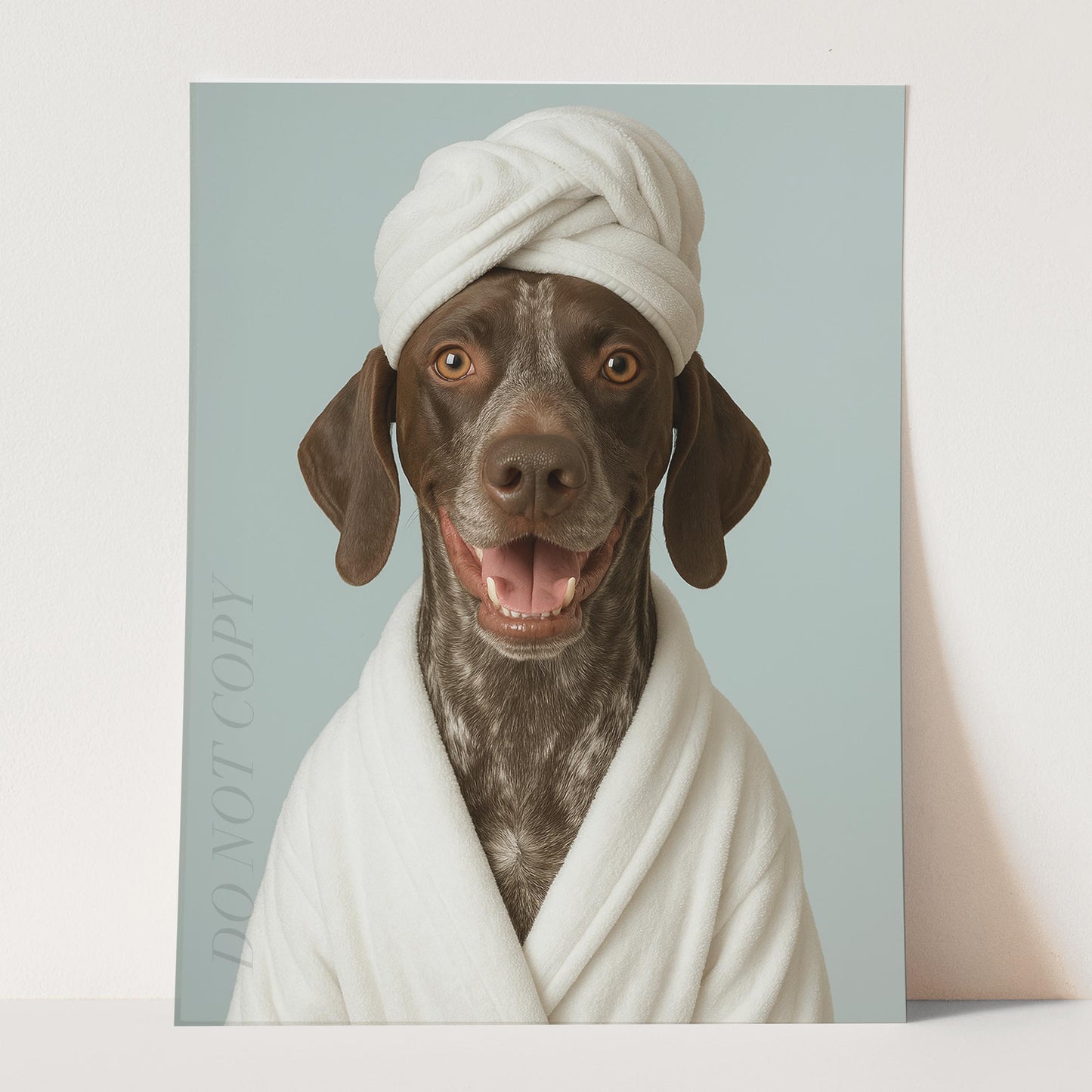 German Shorthaired Pointer Dog Bath Towel