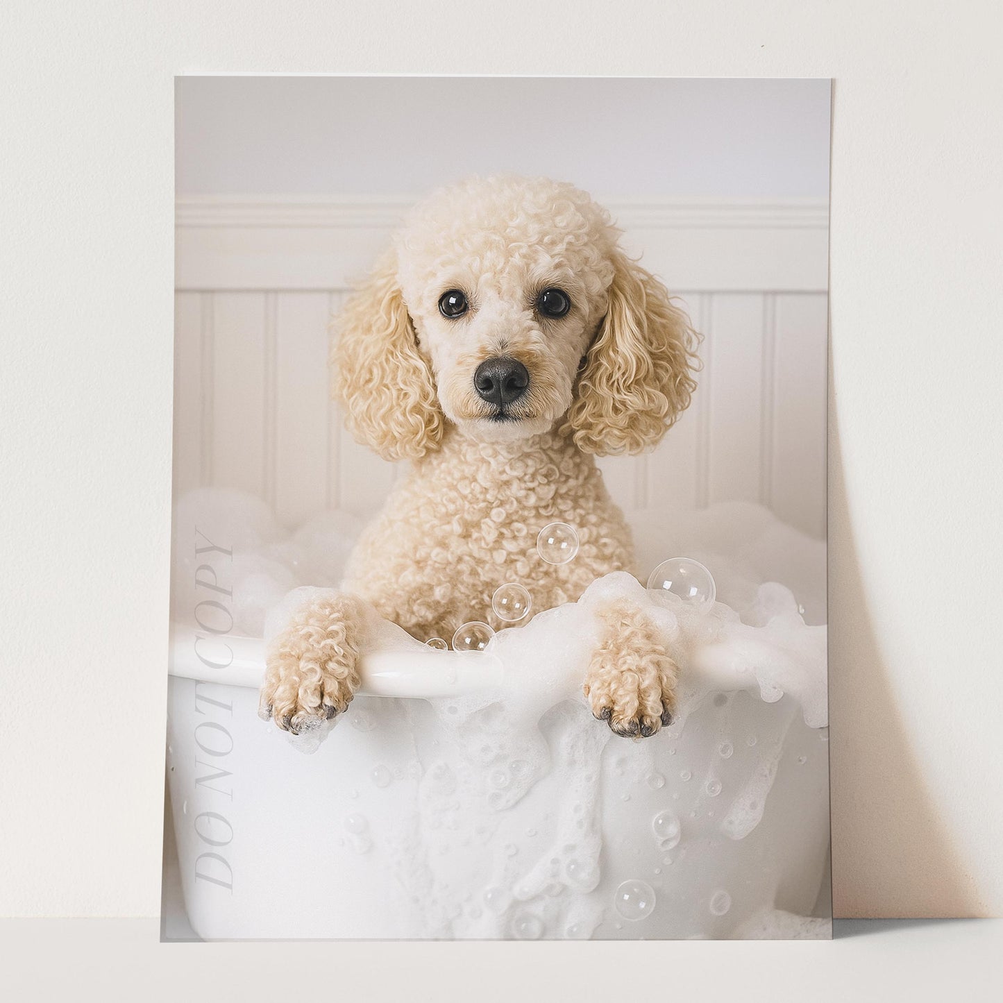 Poodle Dog Bubble Bath