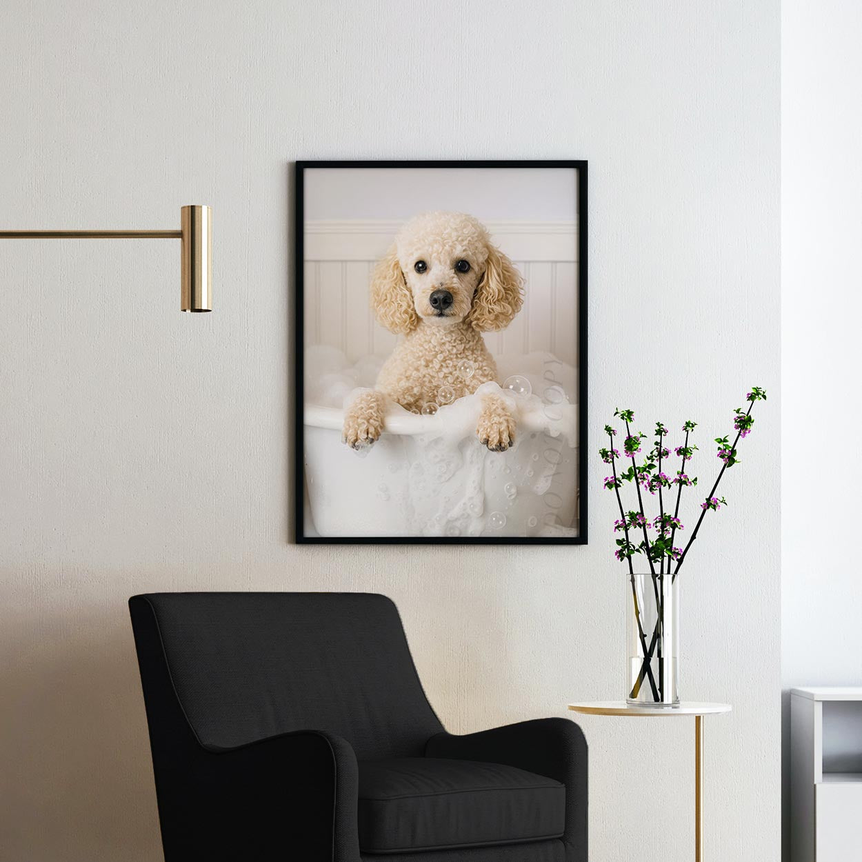 Poodle Dog Bubble Bath