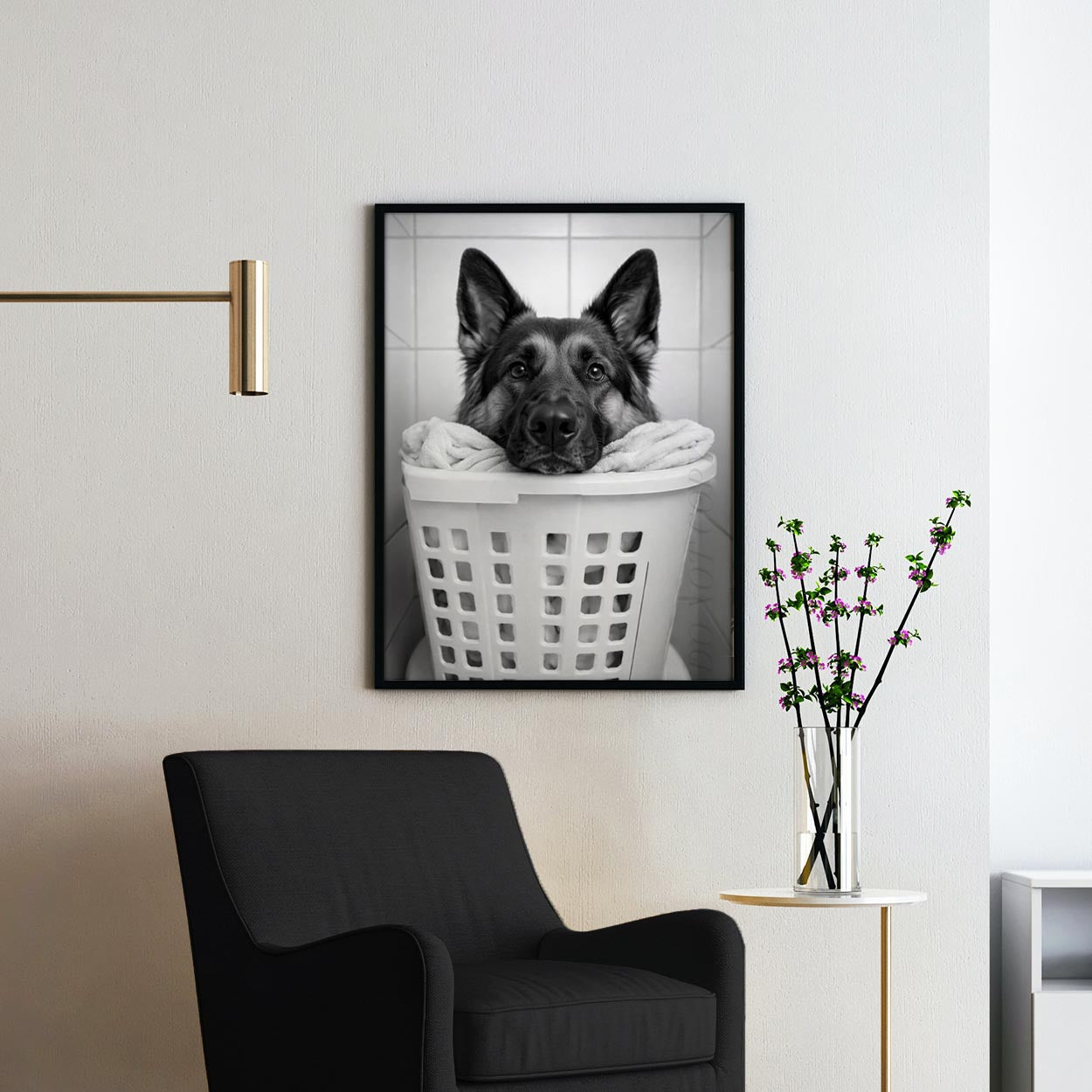 German Shepherd Dog Laundry