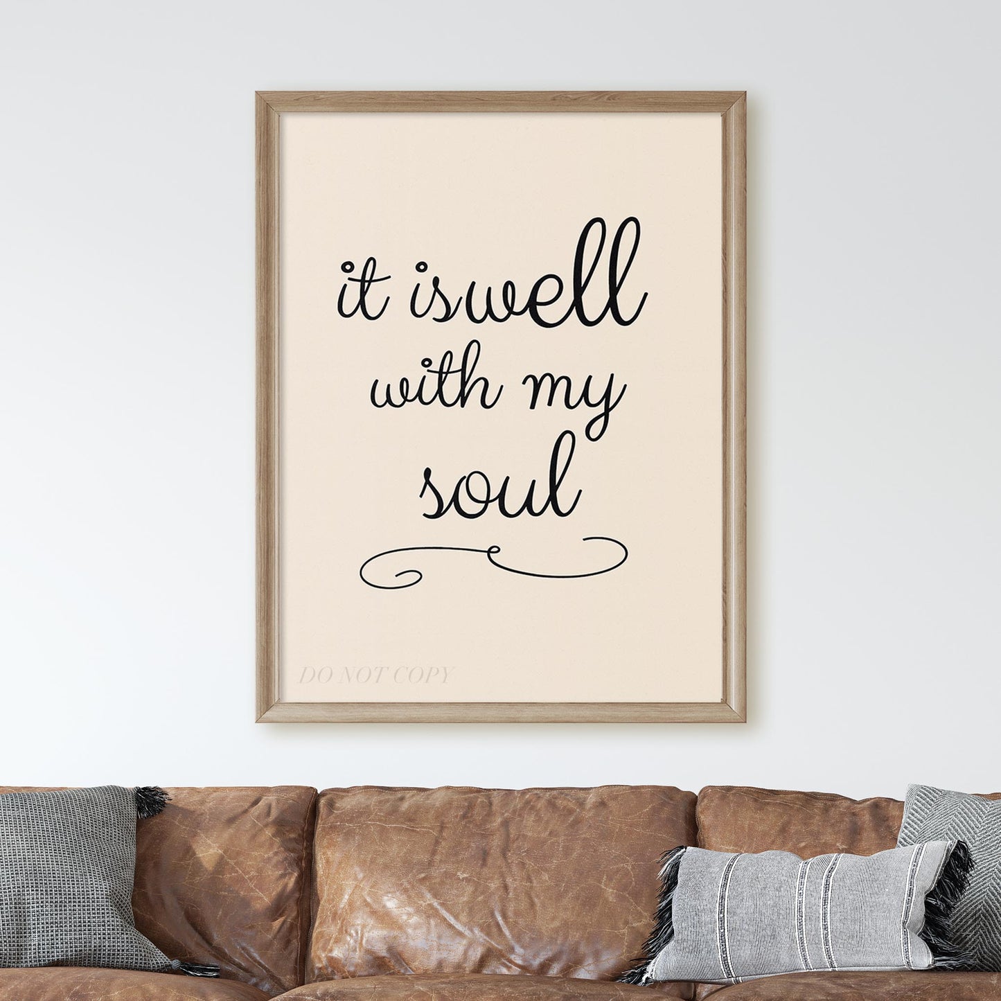 It Is Well With My Soul Wall Sign