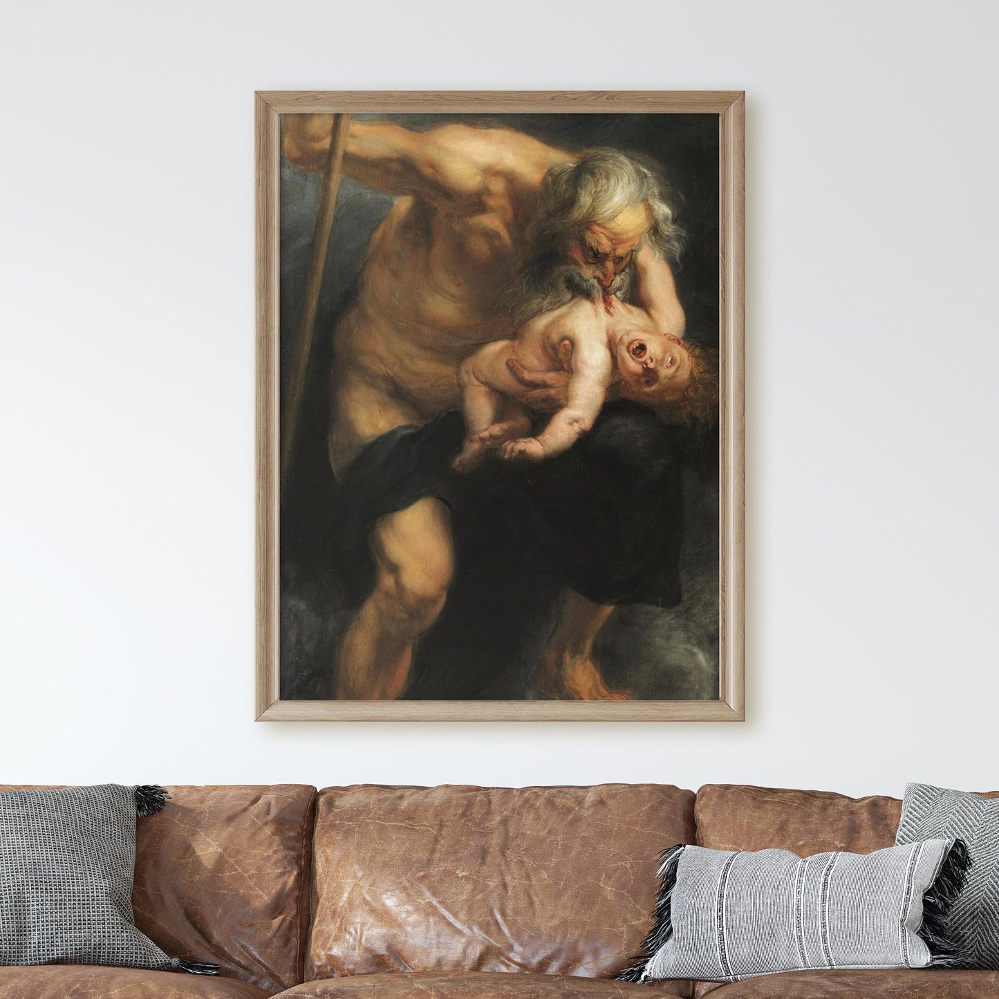 Saturn Devouring His Son by Peter Paul Rubens