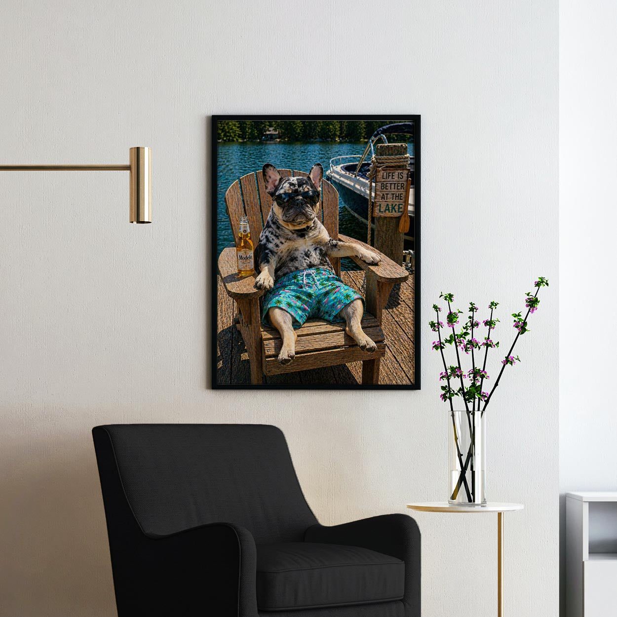 French Bulldog - Life At The Lake 2