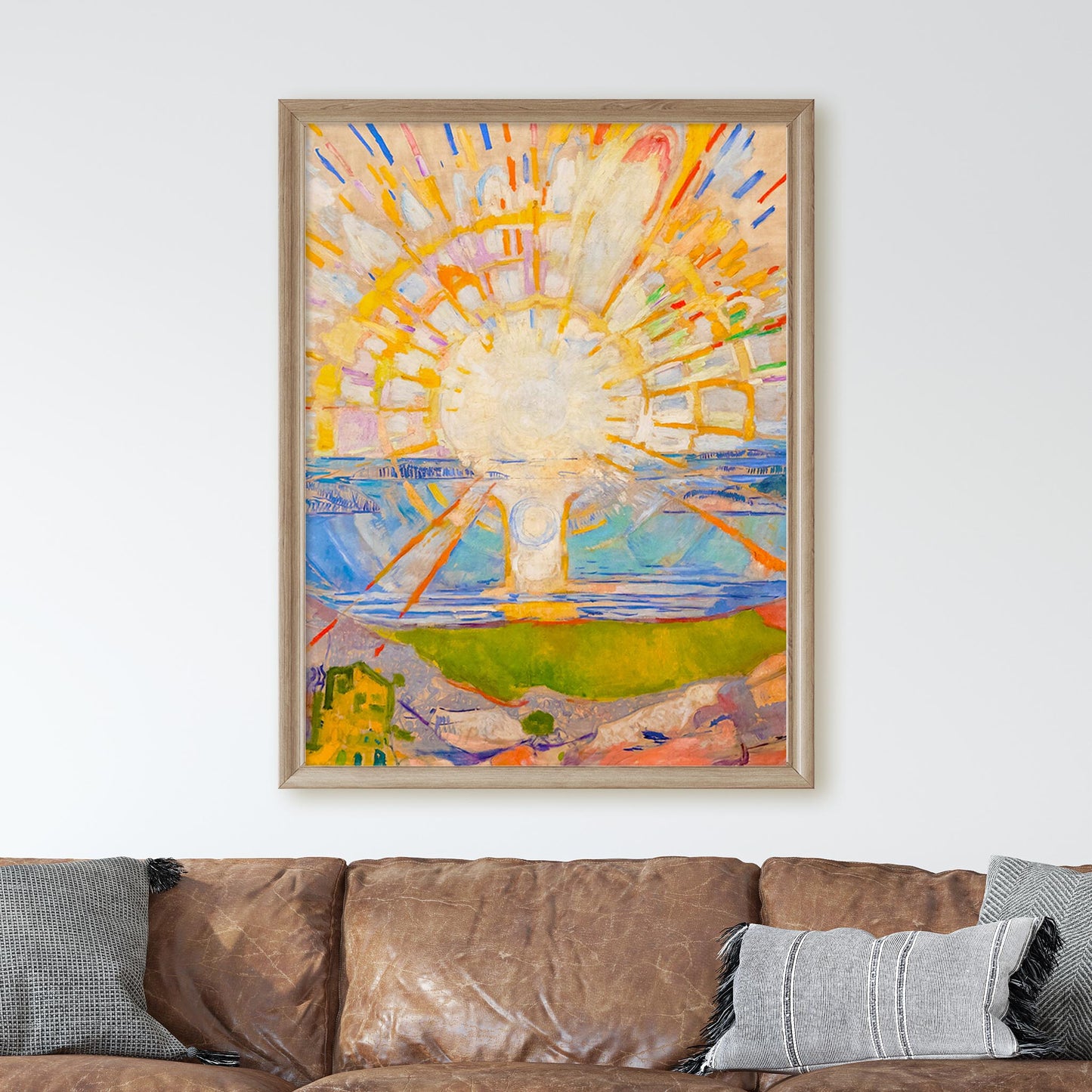 The Sun by Edvard Munch