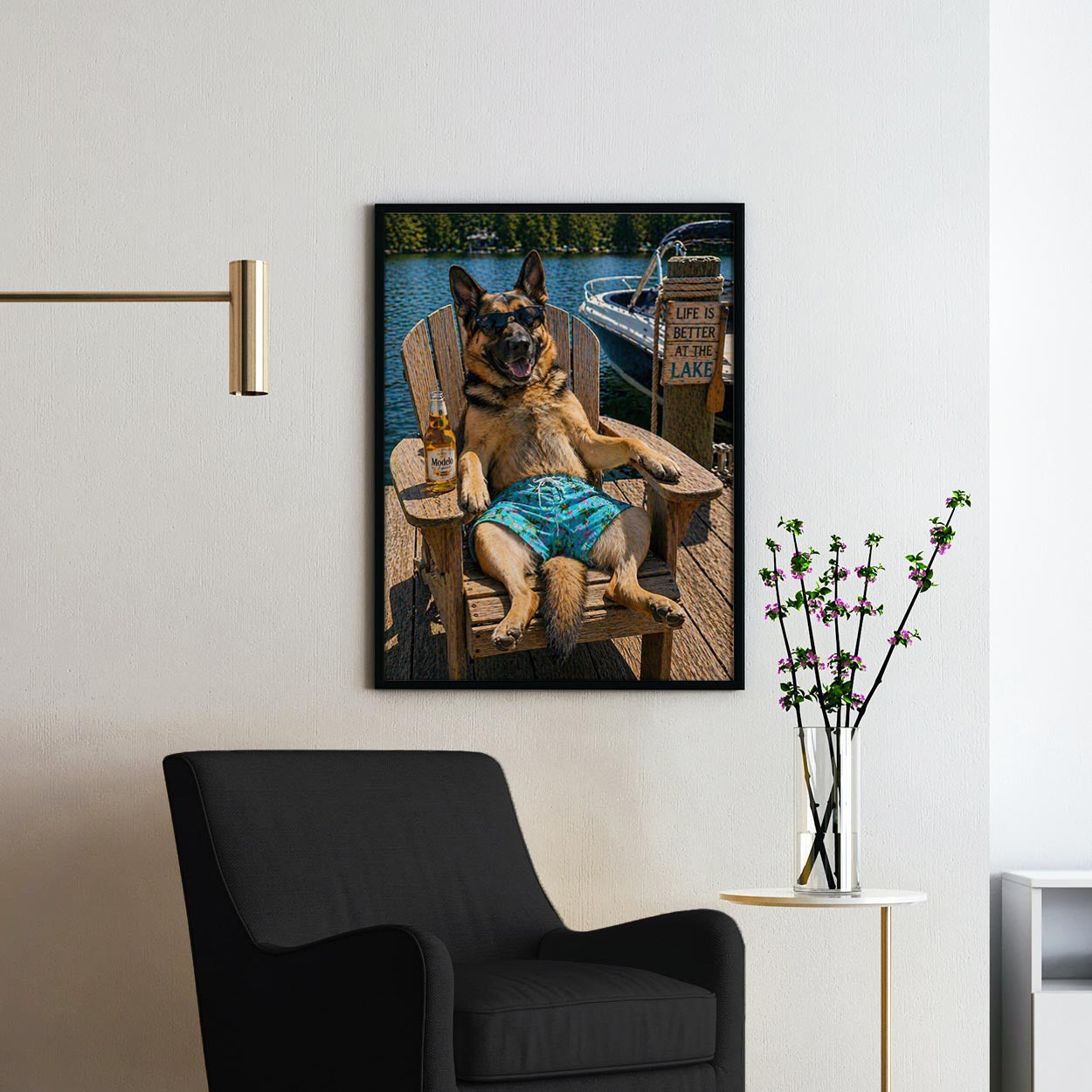 German Shepherd - Life At The Lake