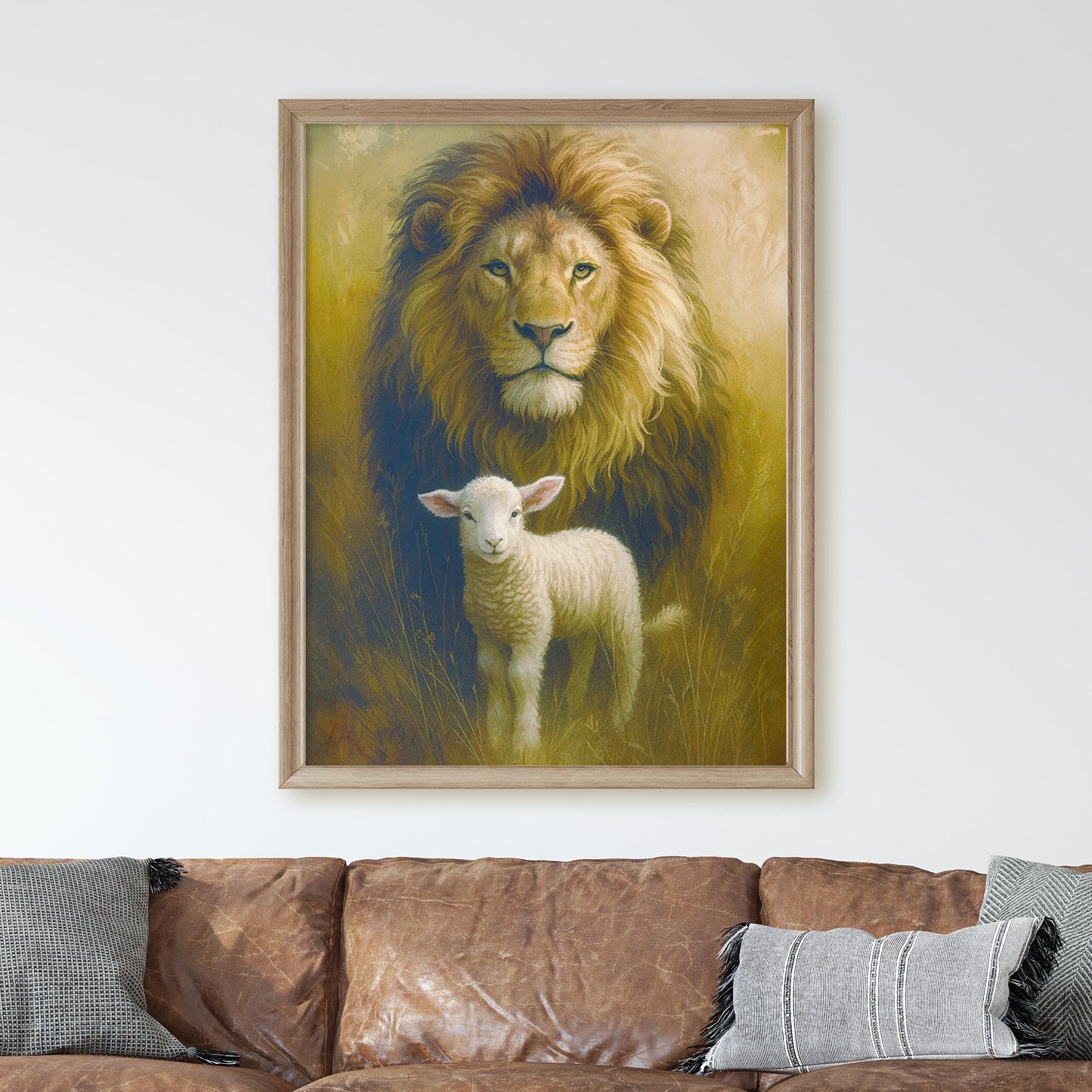 The Lion And The Lamb Jesus Christ