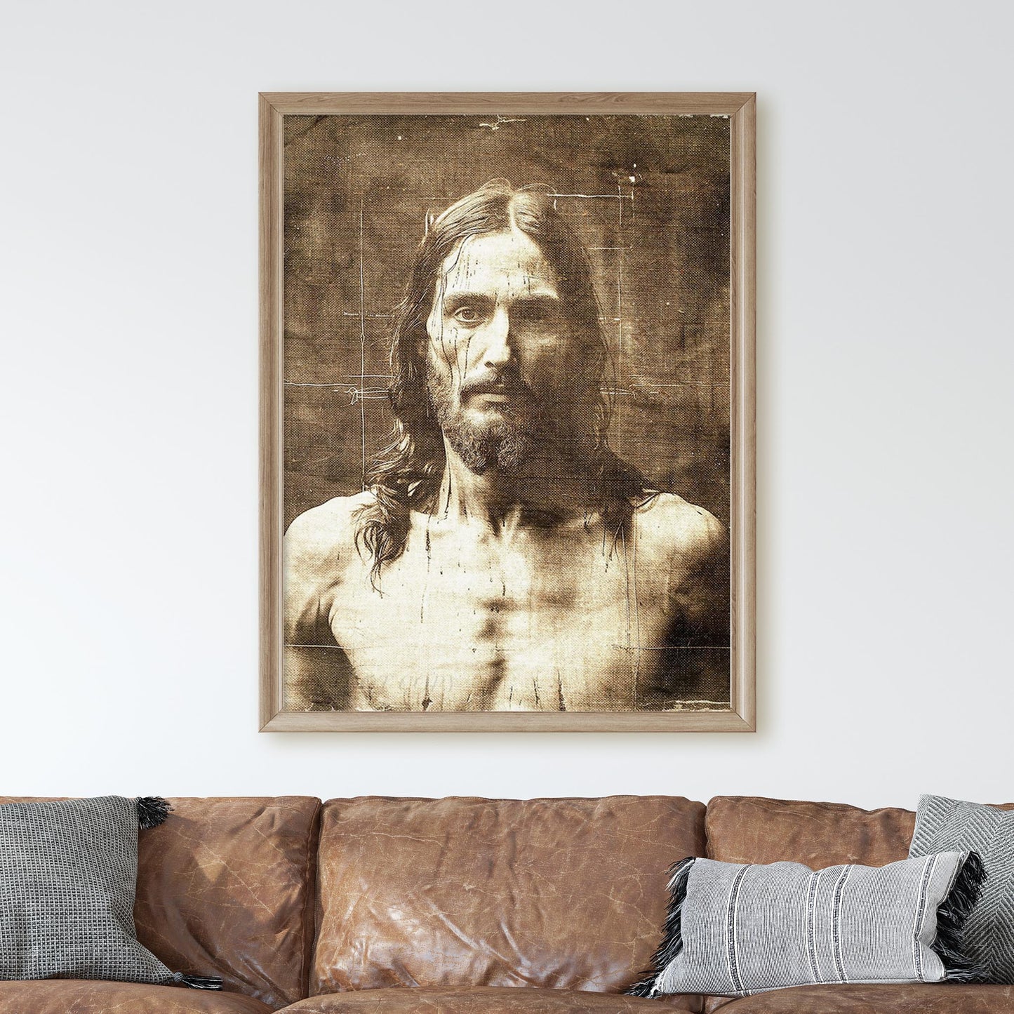 Shroud of Turin Face of Jesus Christ of Nazareth