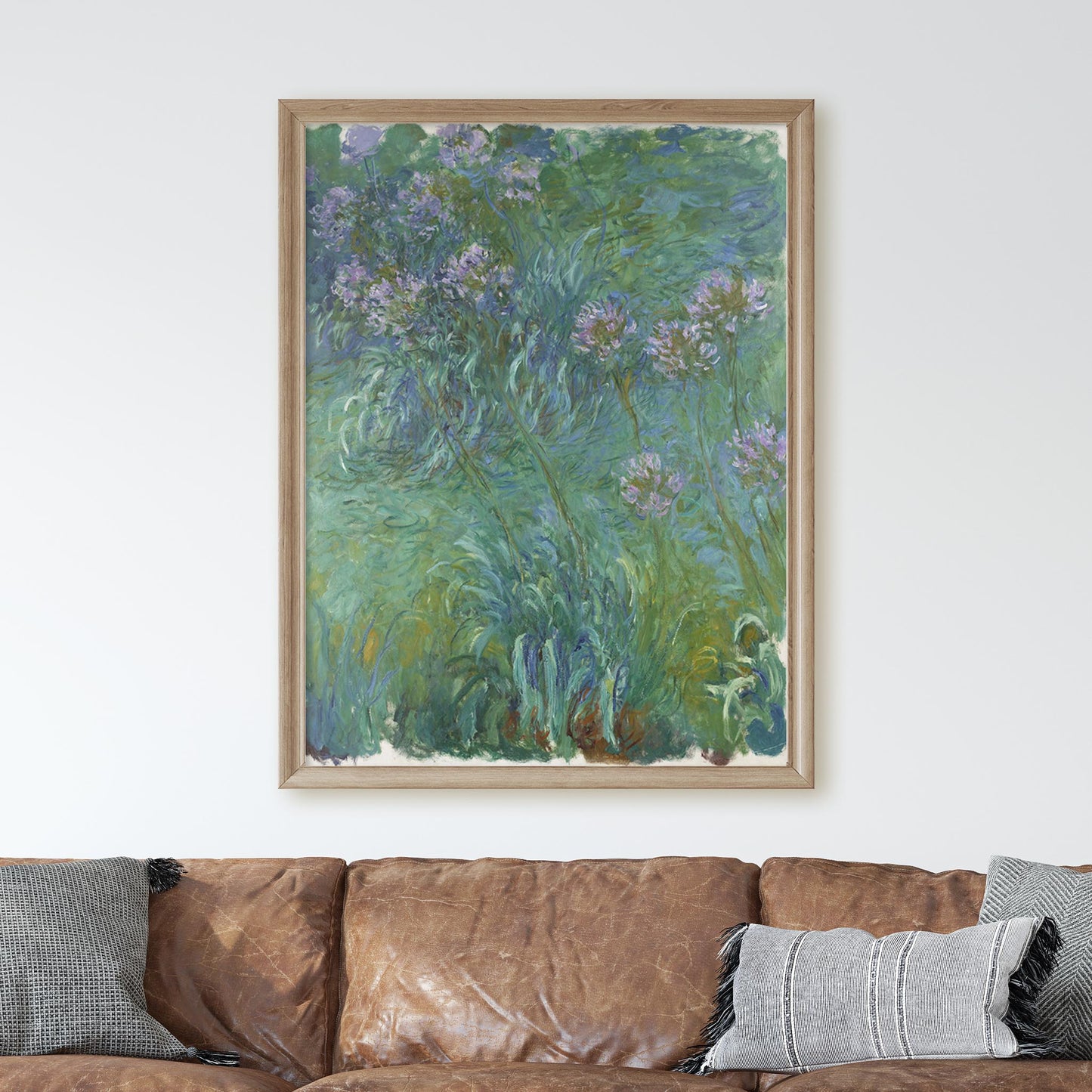 Agapanthus (1914) by Claude Monet