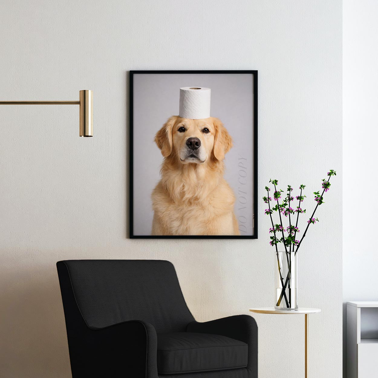 Golden Retriever Toilet Paper