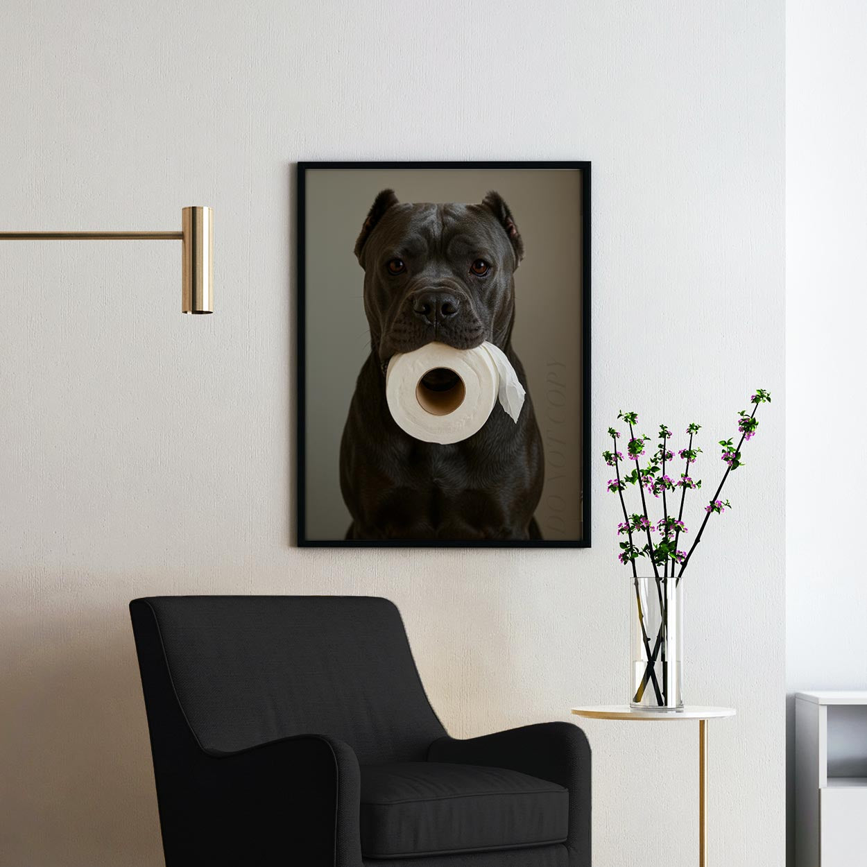 Cane Corso Dog Toilet Paper