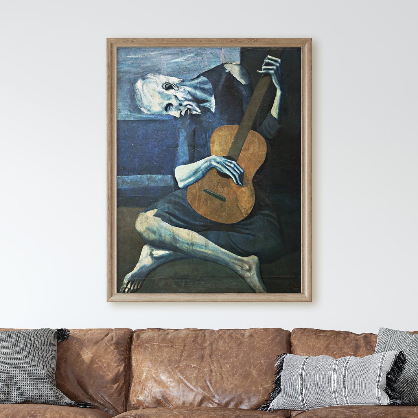 Old Guitarist by Pablo Picasso