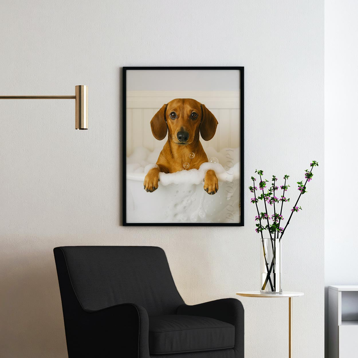 Dachshund Dog Bubble Bath
