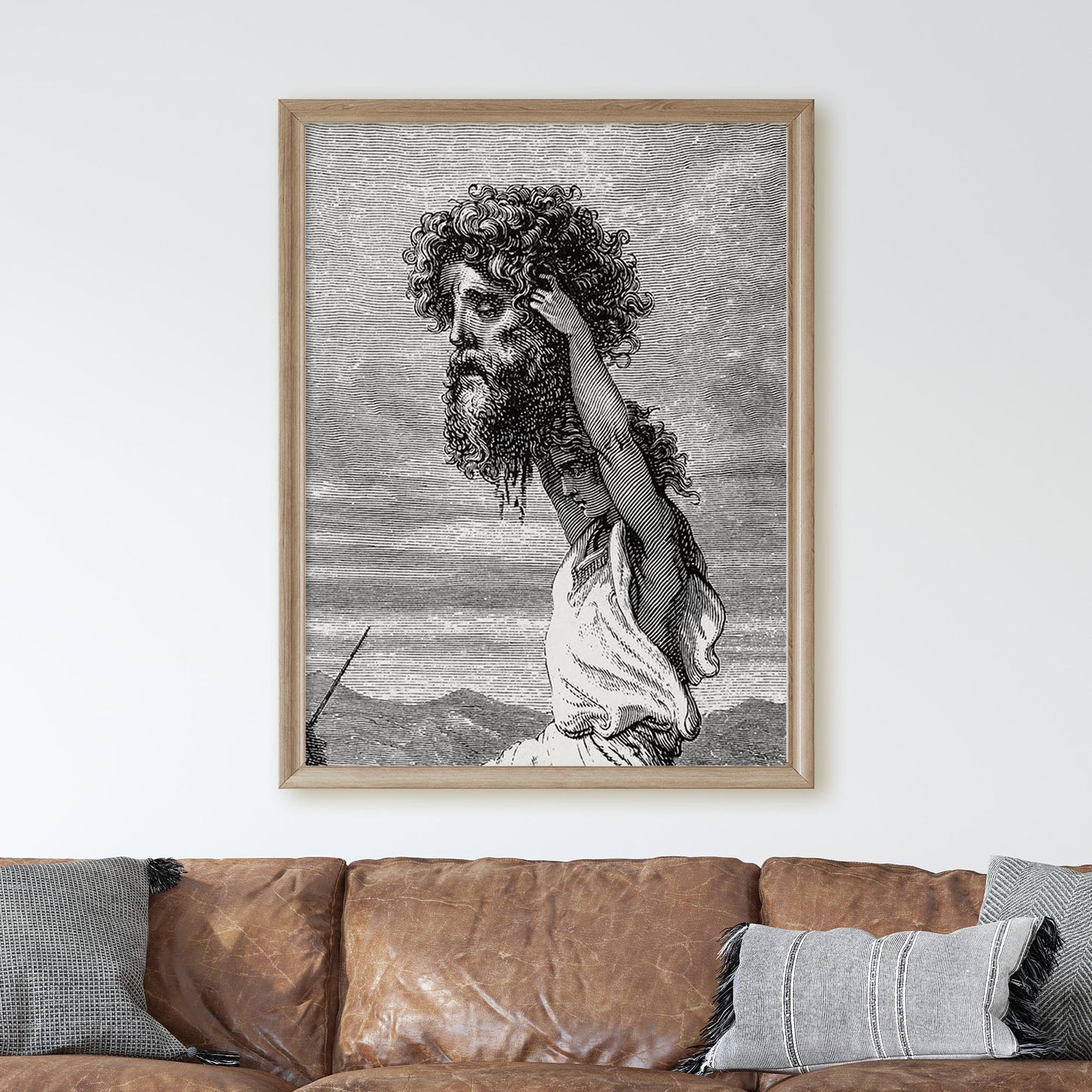 David Slays Goliath by Gustave Dore