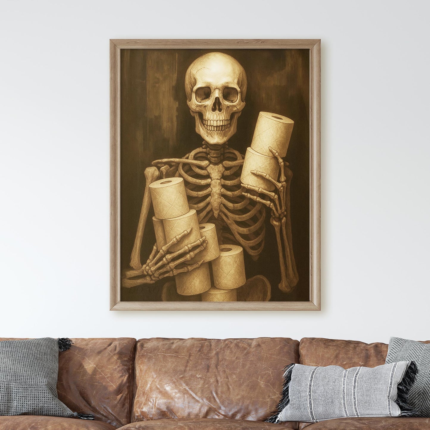 Skeleton Toilet Paper