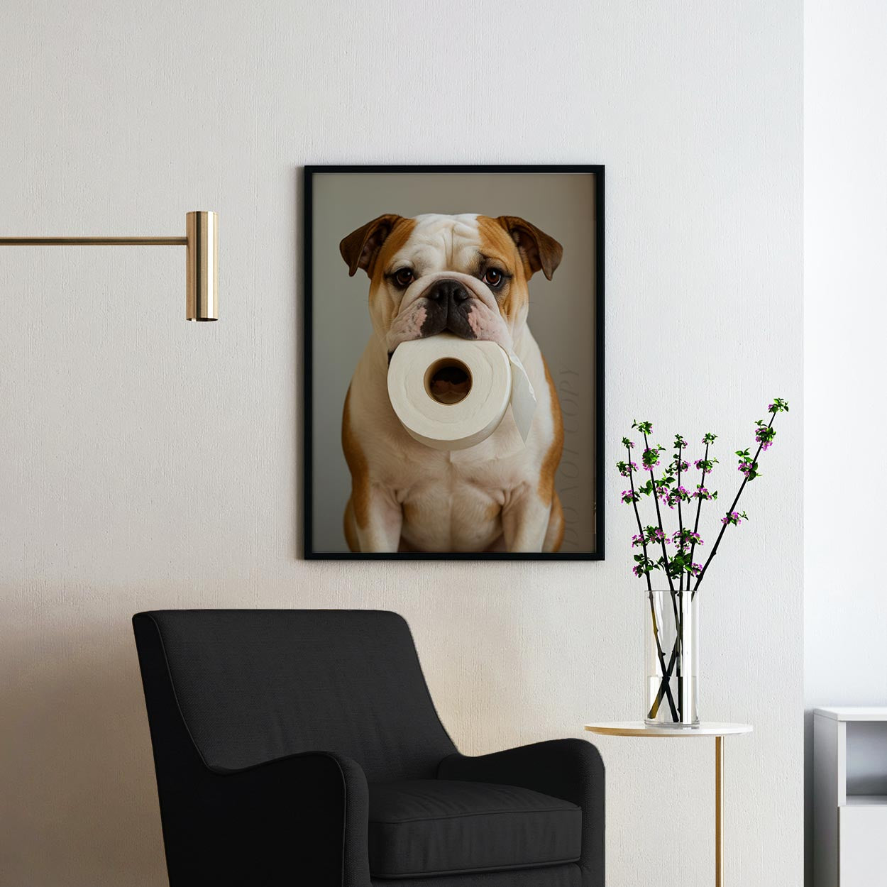 Bulldog Toilet Paper
