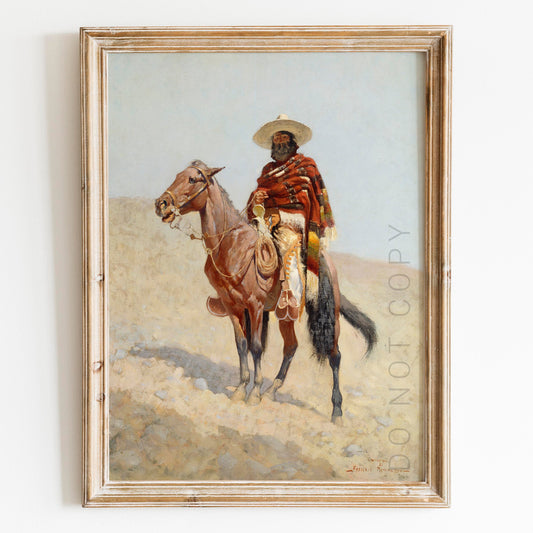 A Mexican Vaquero by Frederic Remington