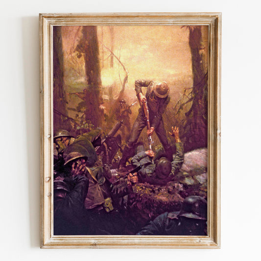 June 1918 American Marines The Battle of Belleau Wood, World War 1