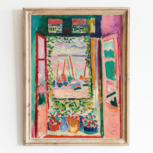 Open Window by Henri Matisse