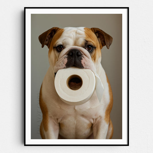 Bulldog Toilet Paper