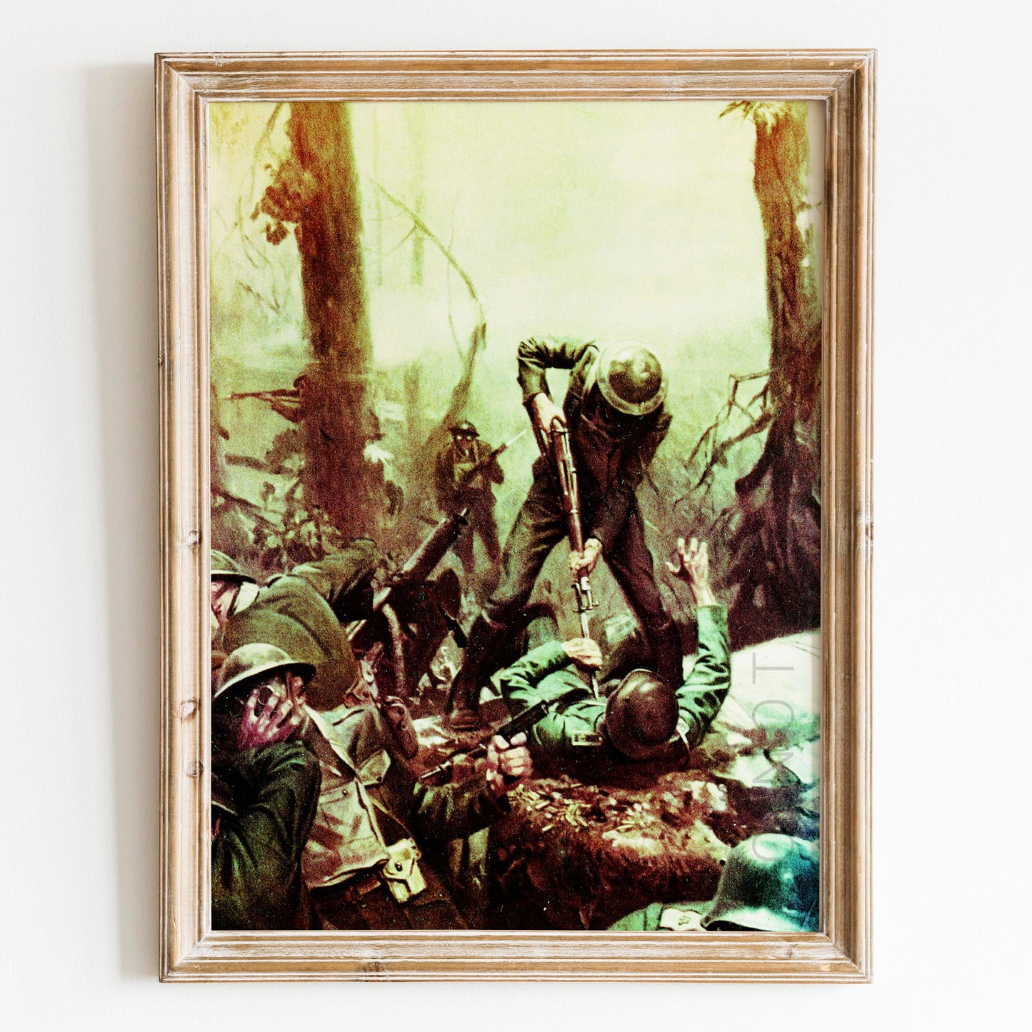 American Marines In The Battle of Belleau Wood, June 1918 World War 1
