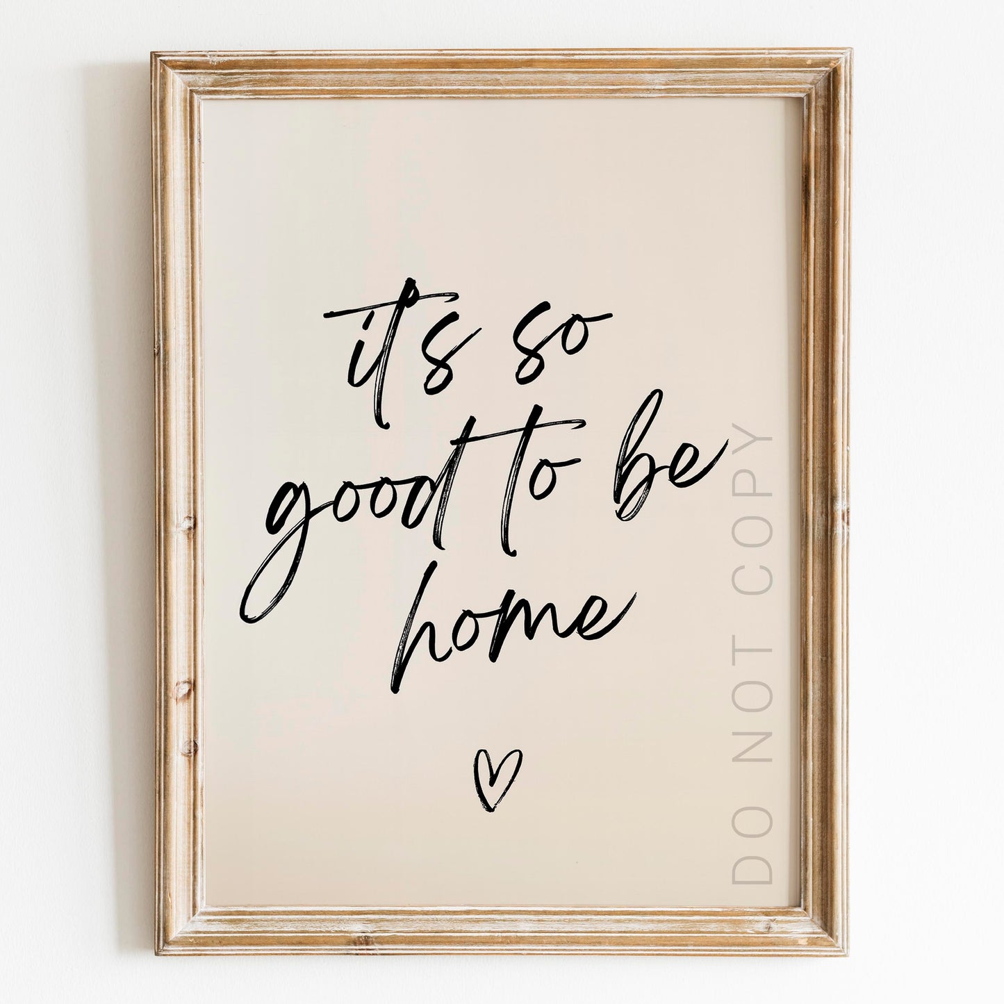 It's So Good To Be Home Wall Sign II
