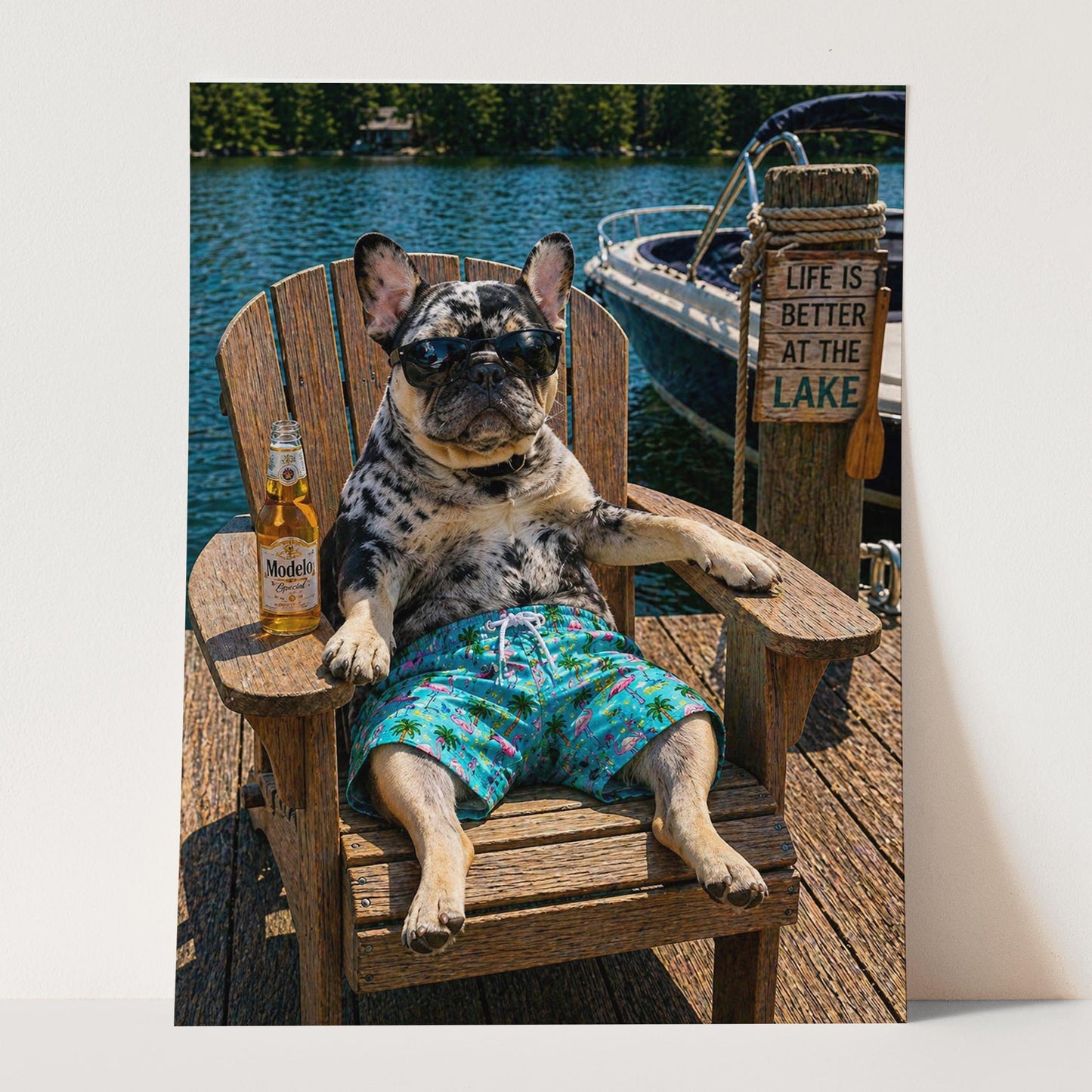 French Bulldog - Life At The Lake 2
