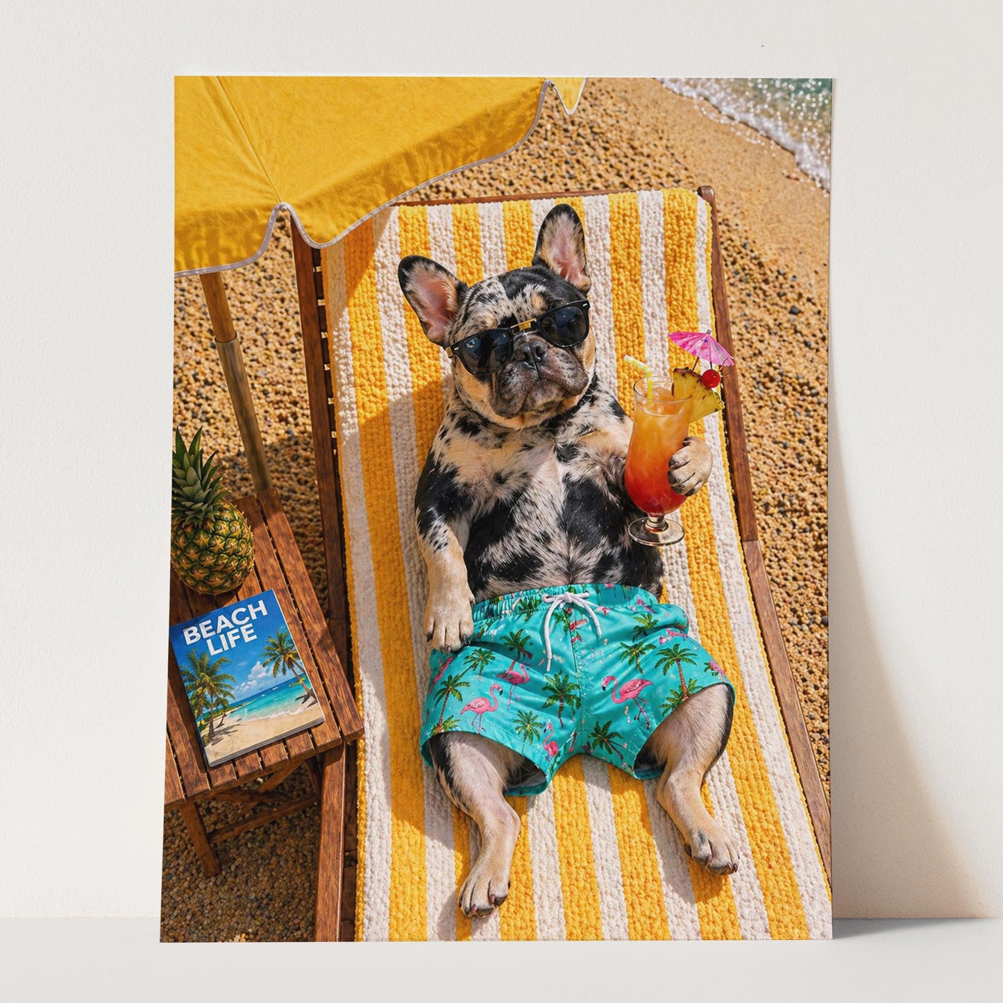 French Bulldog - Beach Life 2