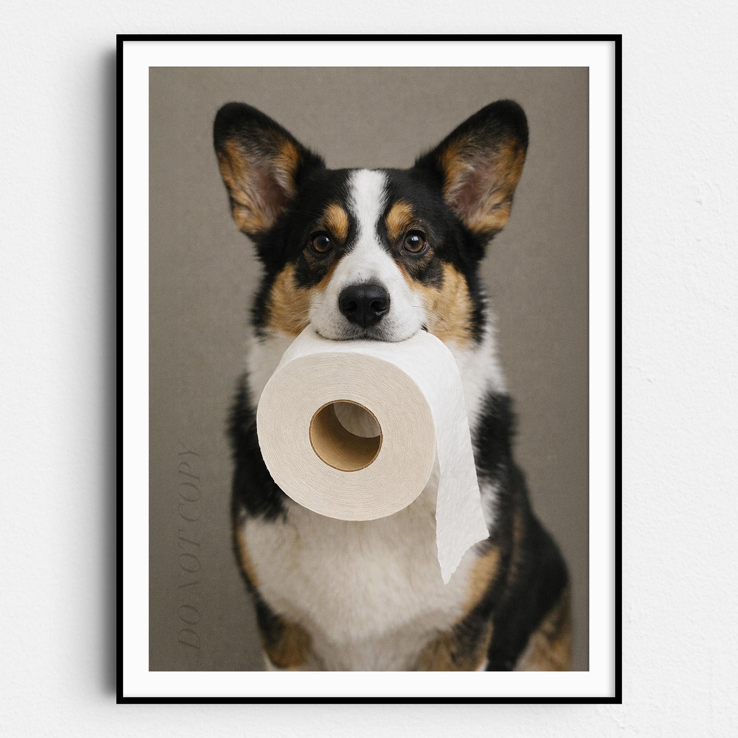 Cardigan Welsh Corgi Dog Toilet Paper