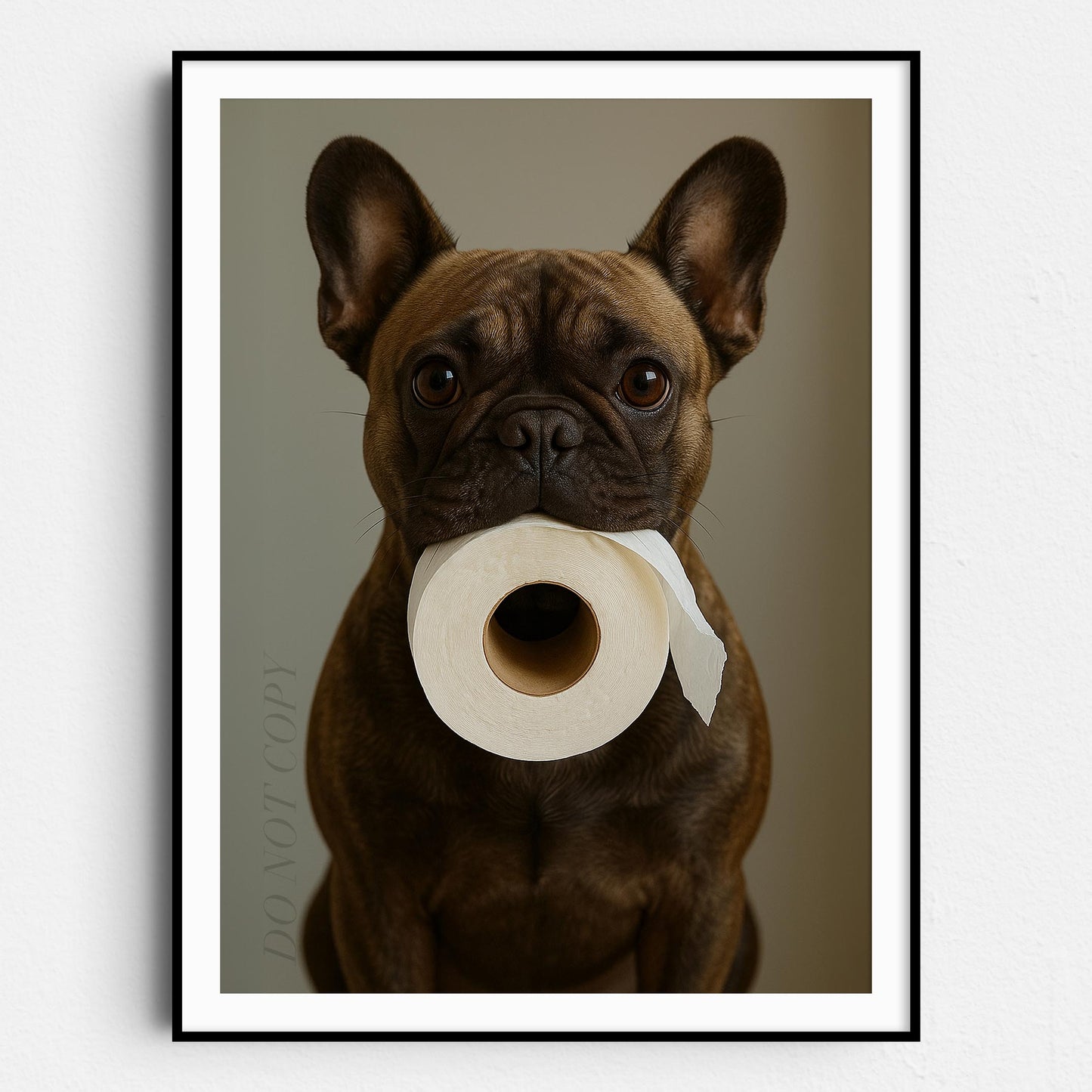 French Bulldog Toilet Paper II