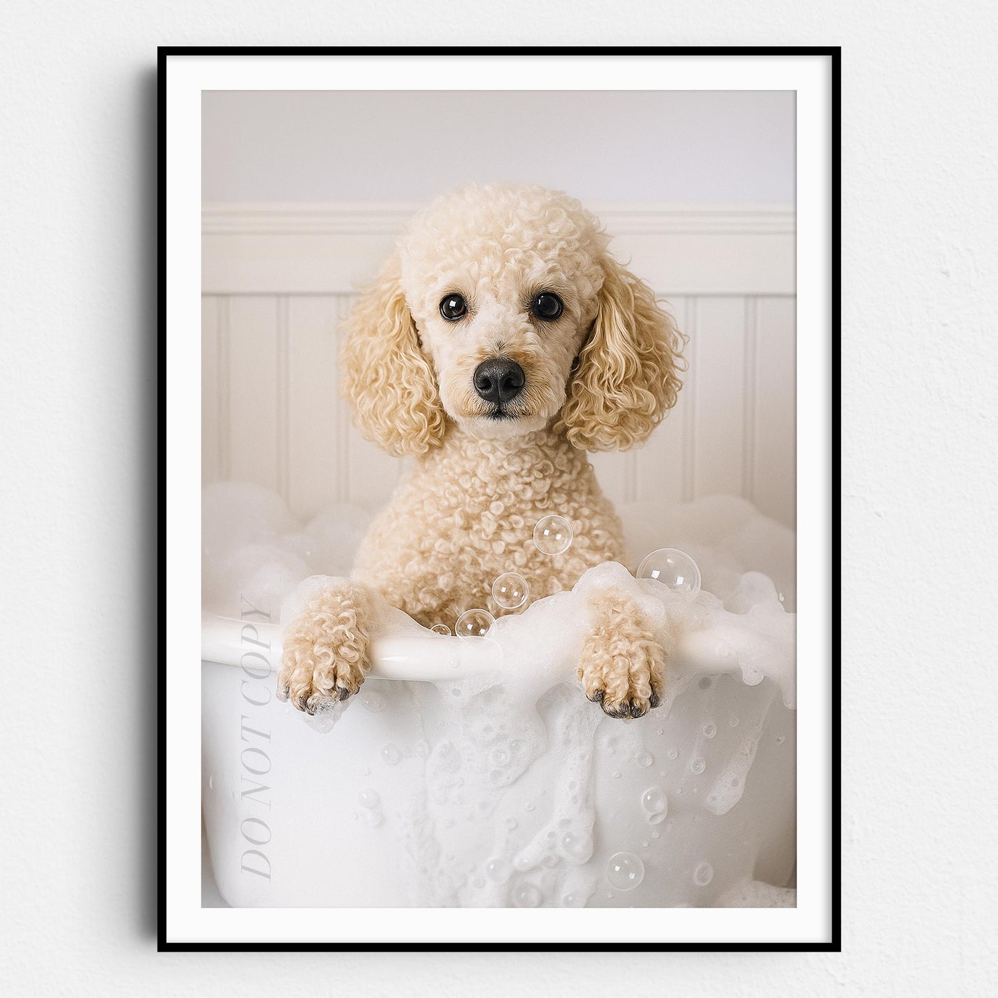 Poodle Dog Bubble Bath