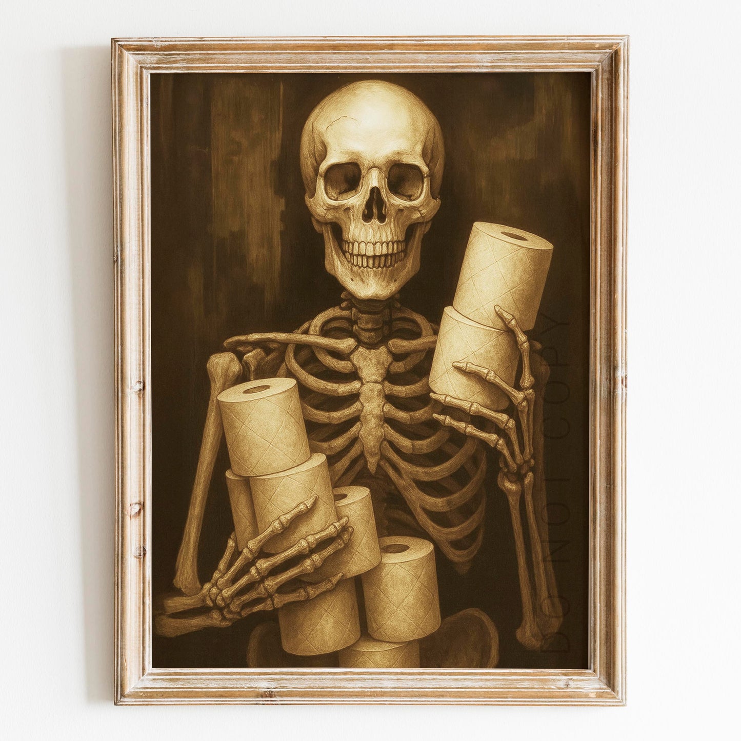 Skeleton Toilet Paper