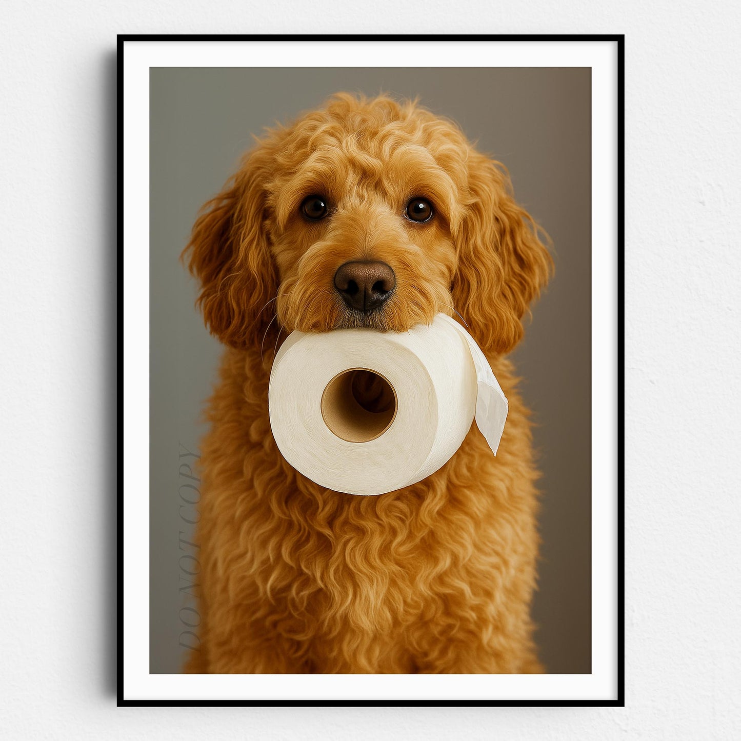 Cockapoo Dog Toilet Paper