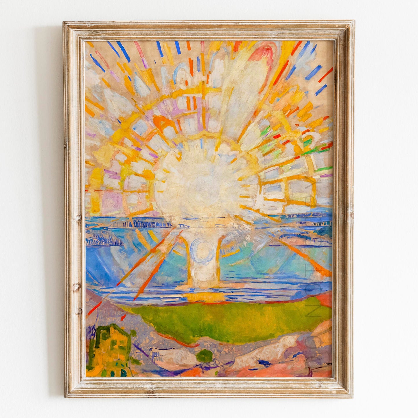 The Sun by Edvard Munch