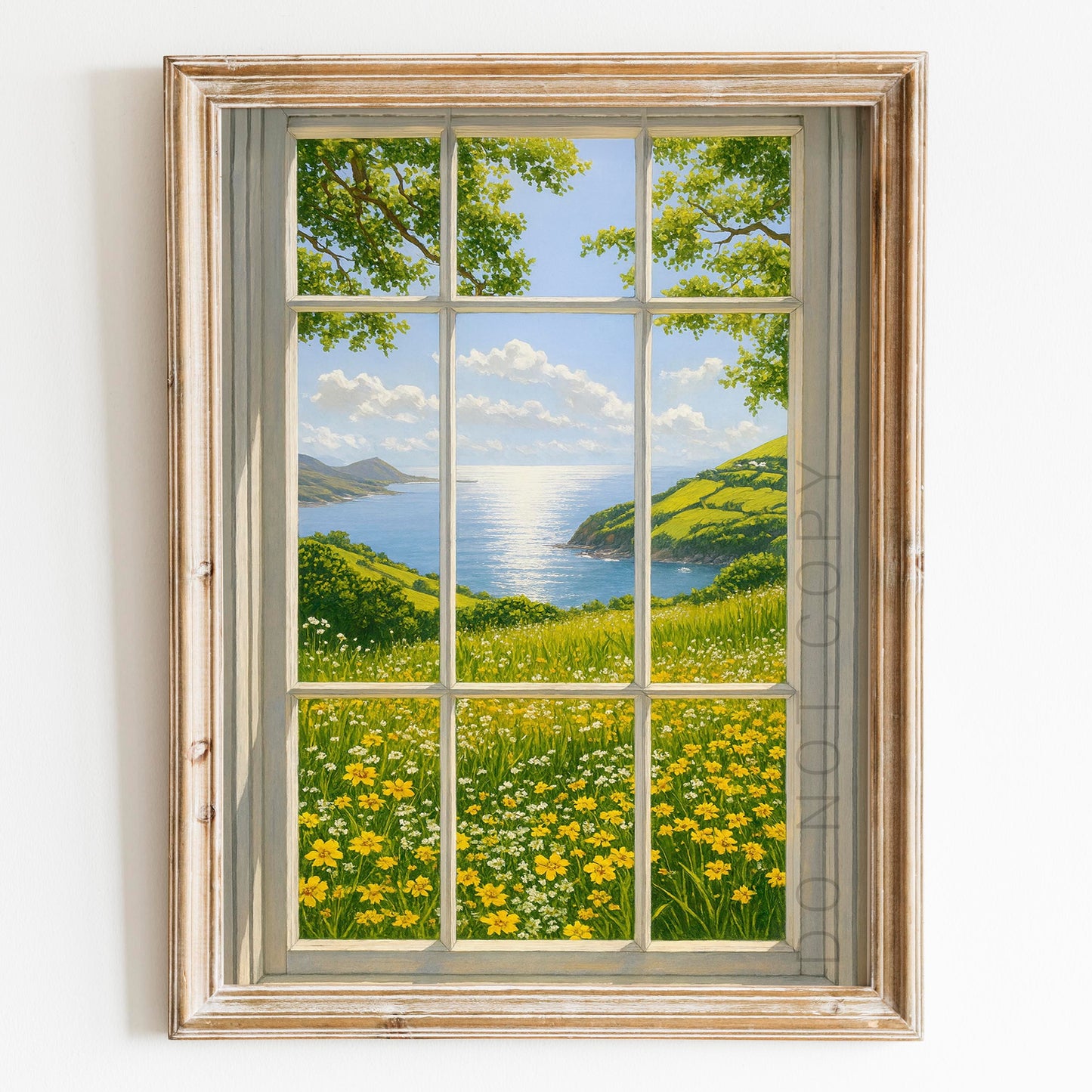 Window To The Ocean Coast