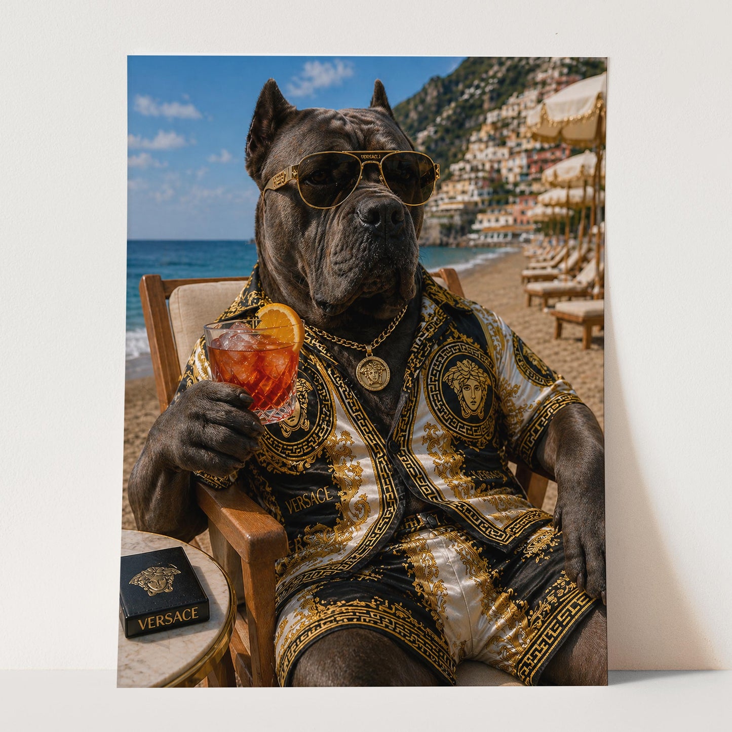 Versace Cane Corso - Life's A Beach