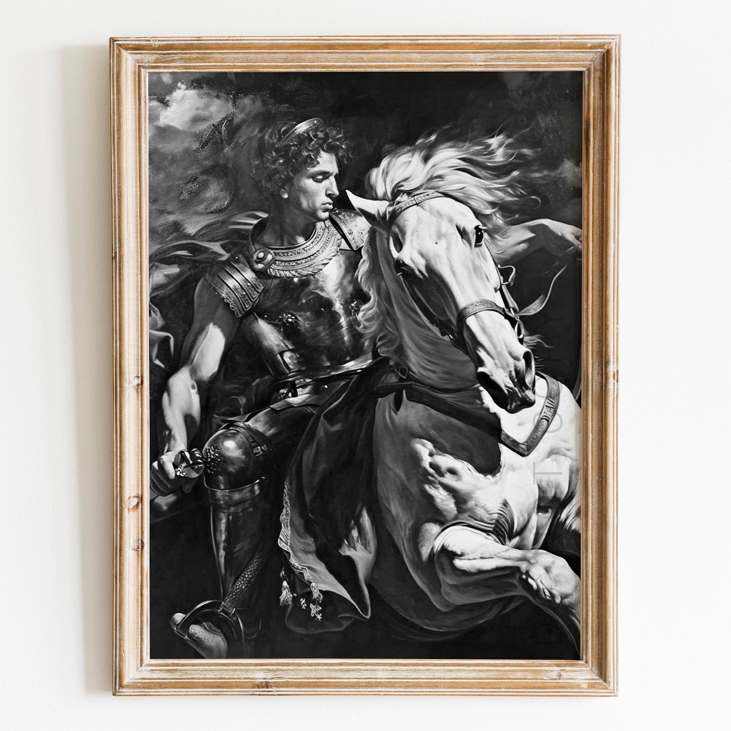 Alexander The Great On Horseback
