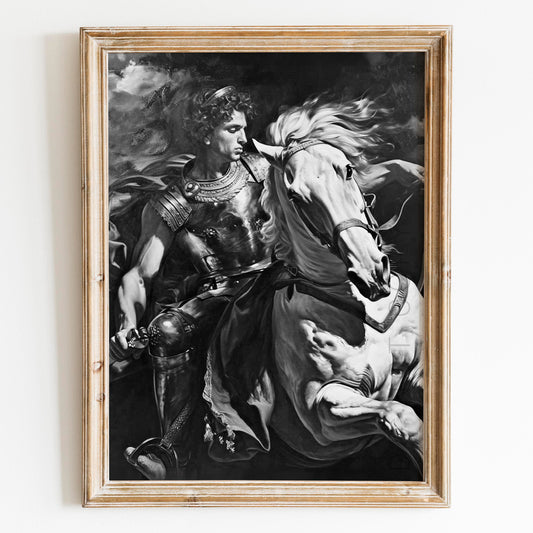 Alexander The Great On Horseback